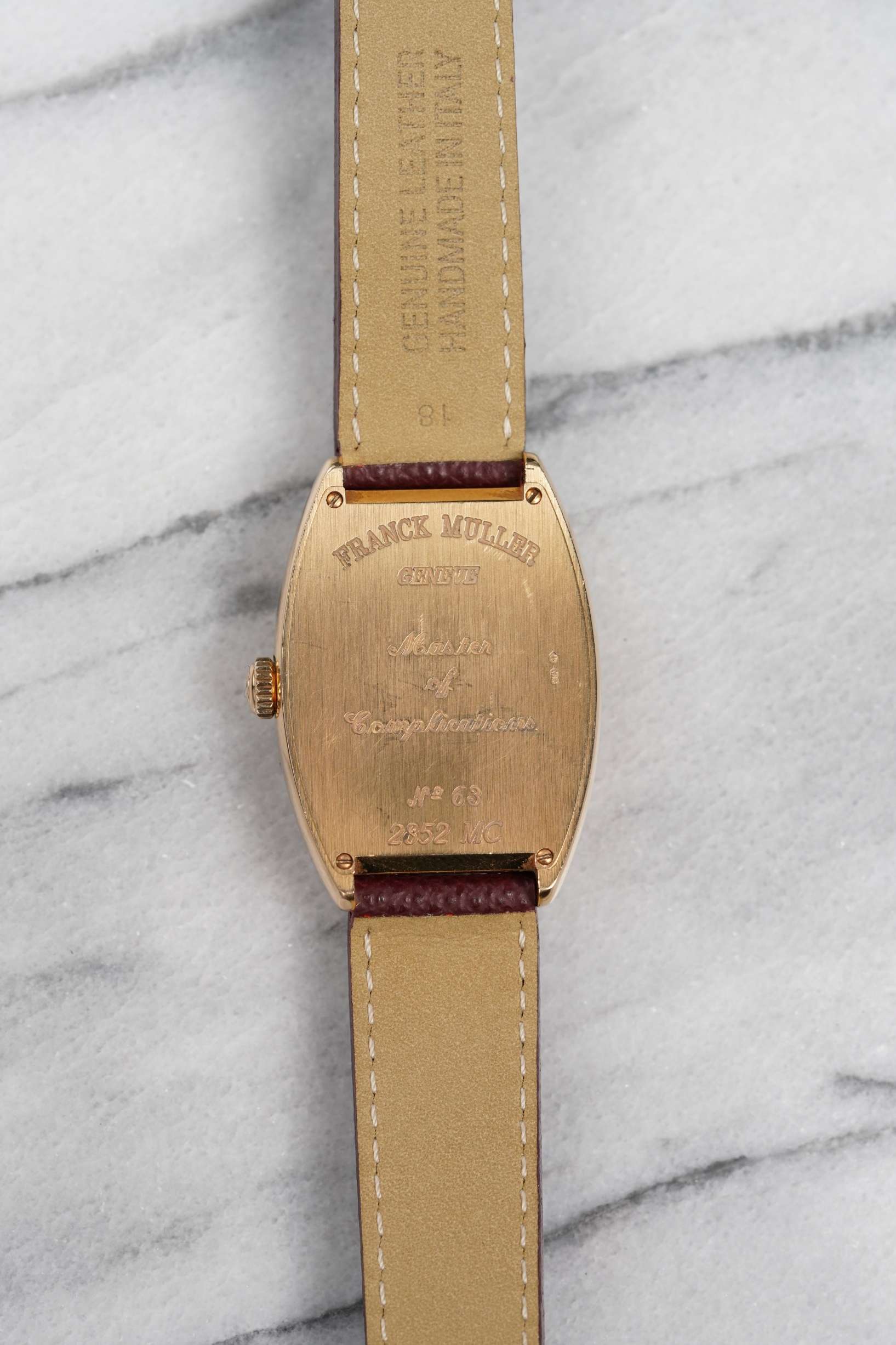 Frank Muller 2852 - Triple Calendar