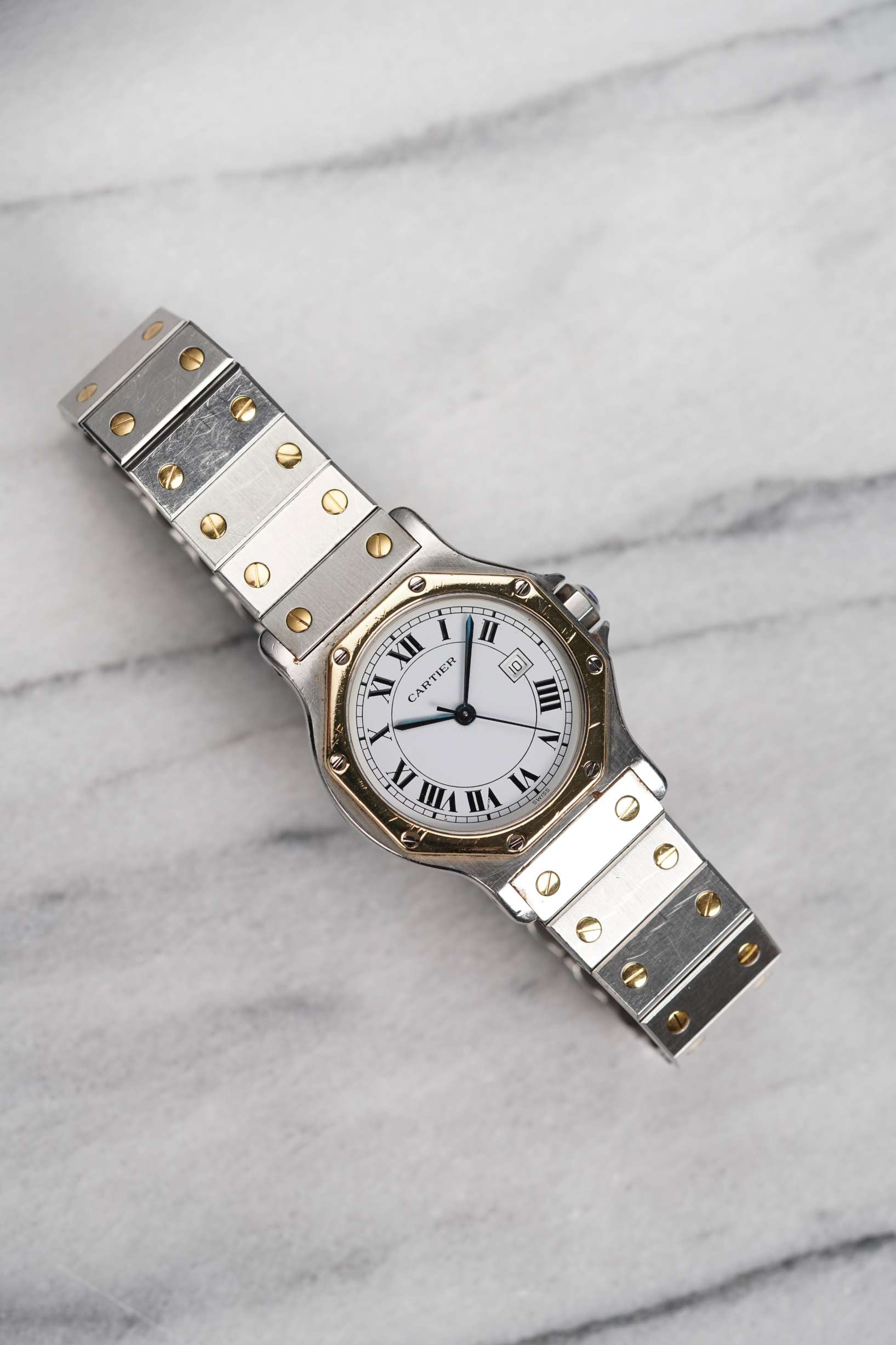 Cartier Santos Octagon - Two Tone