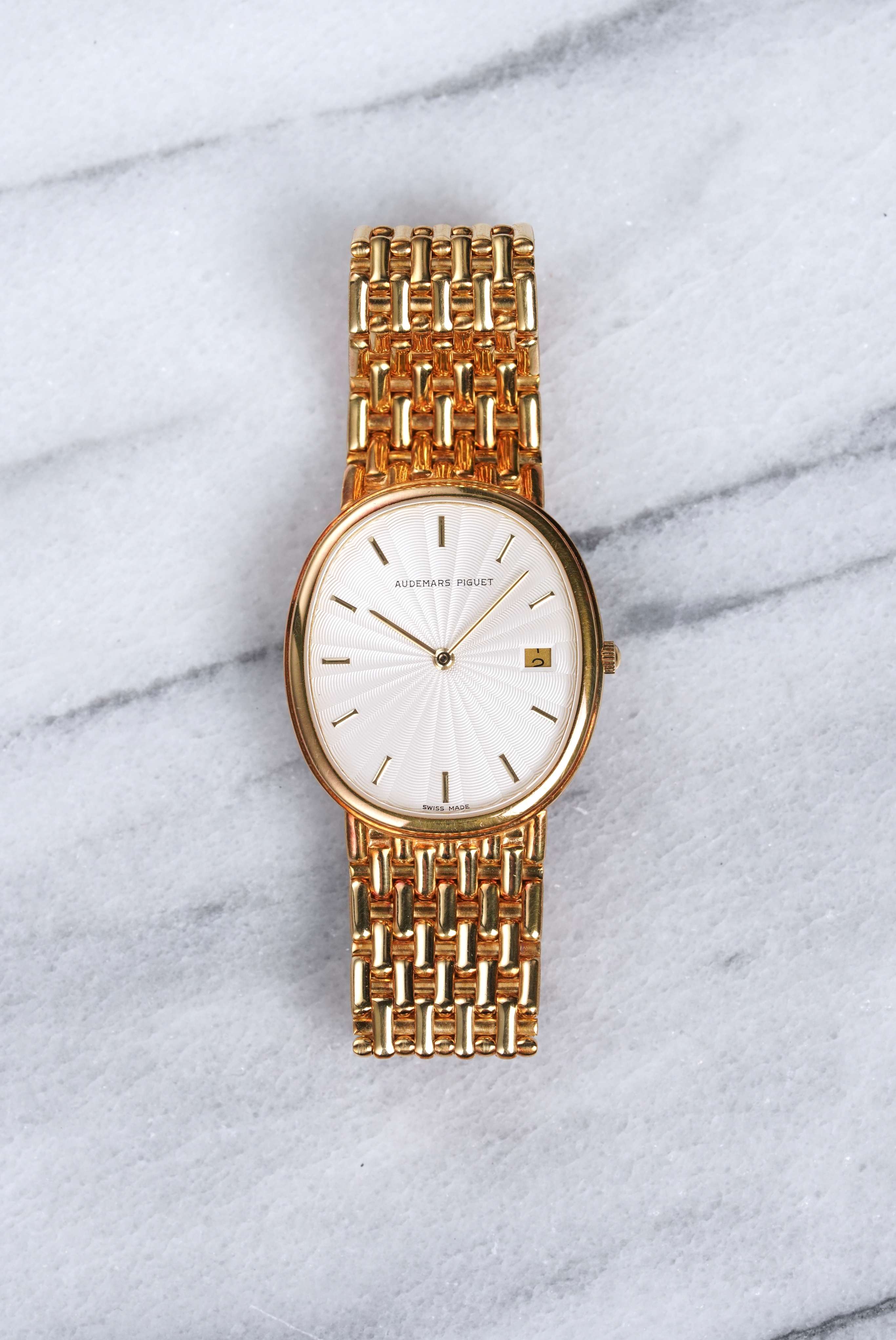 Audemars Piguet Ellipse - Guilloche Dial.