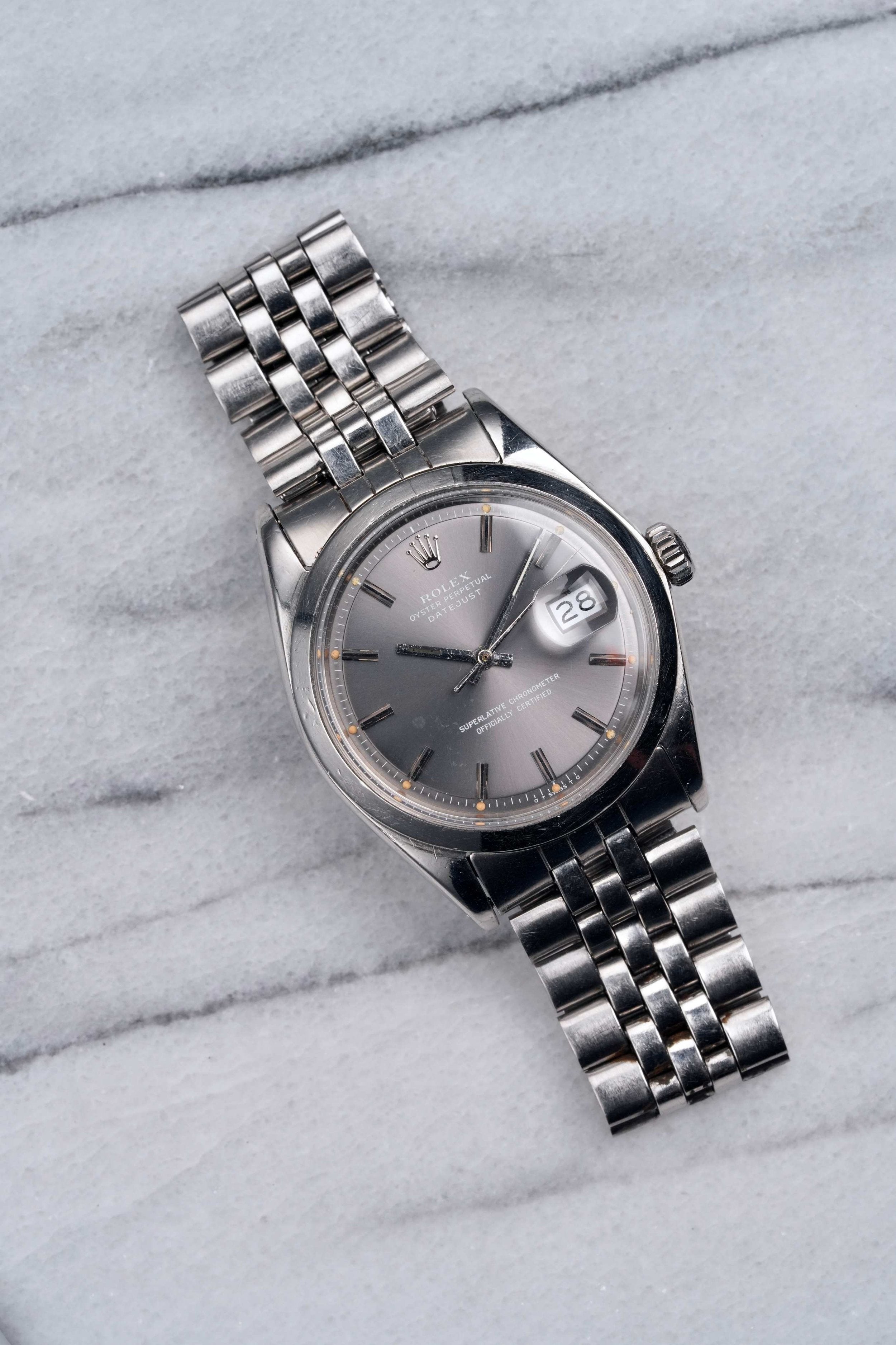 Rolex Datejust 1600 - Grey Dial