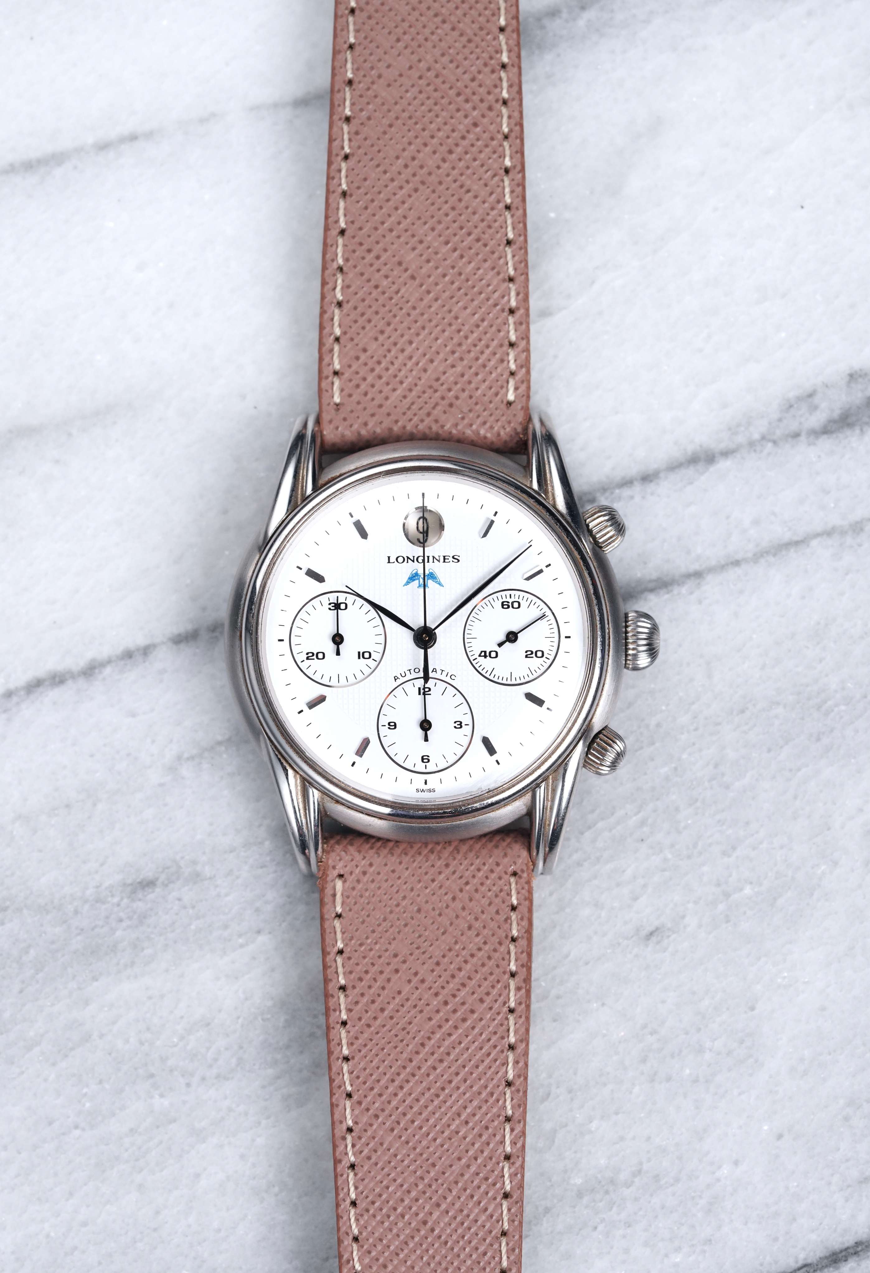 Longines - Waffle Dial.