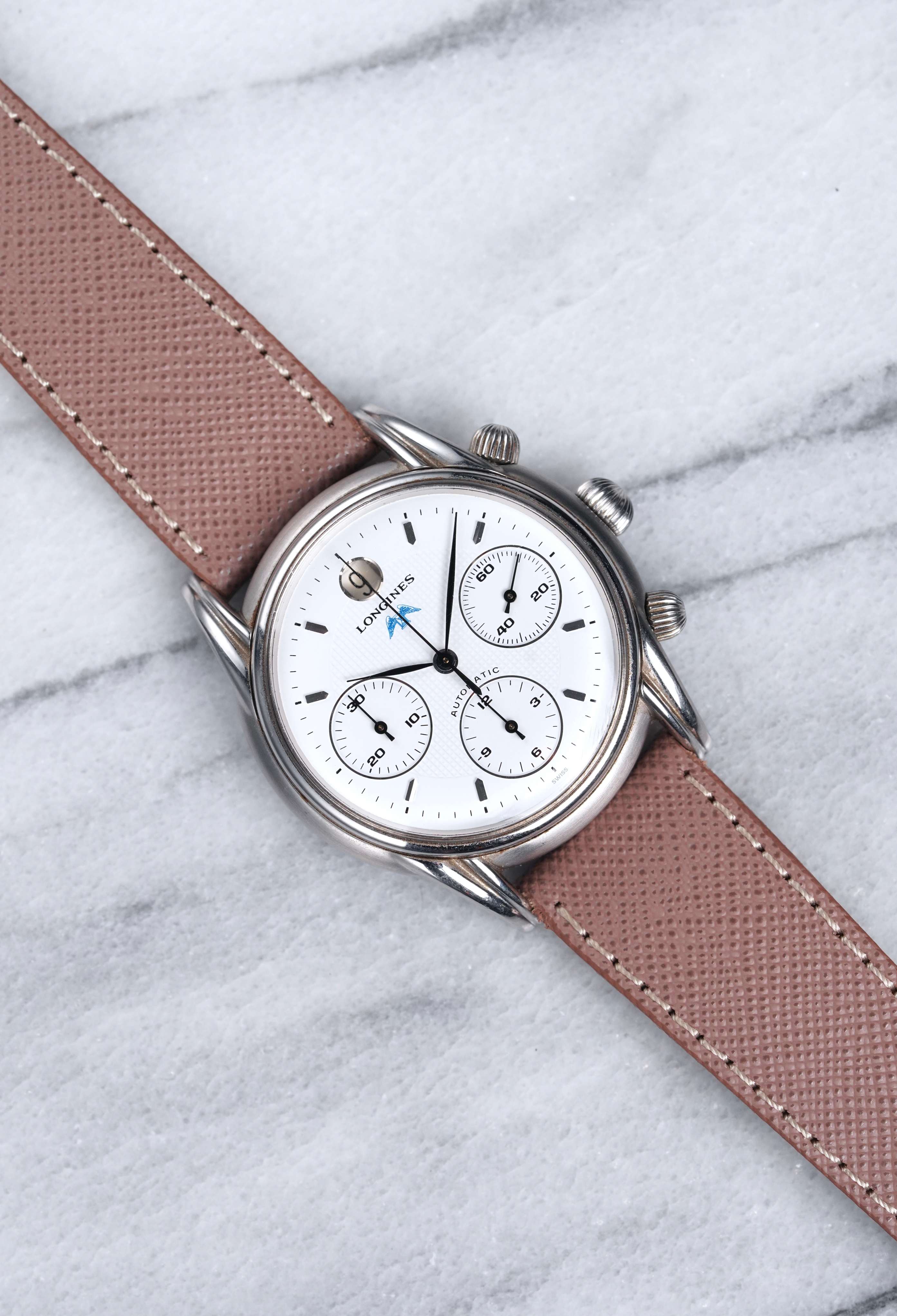 Longines - Waffle Dial.