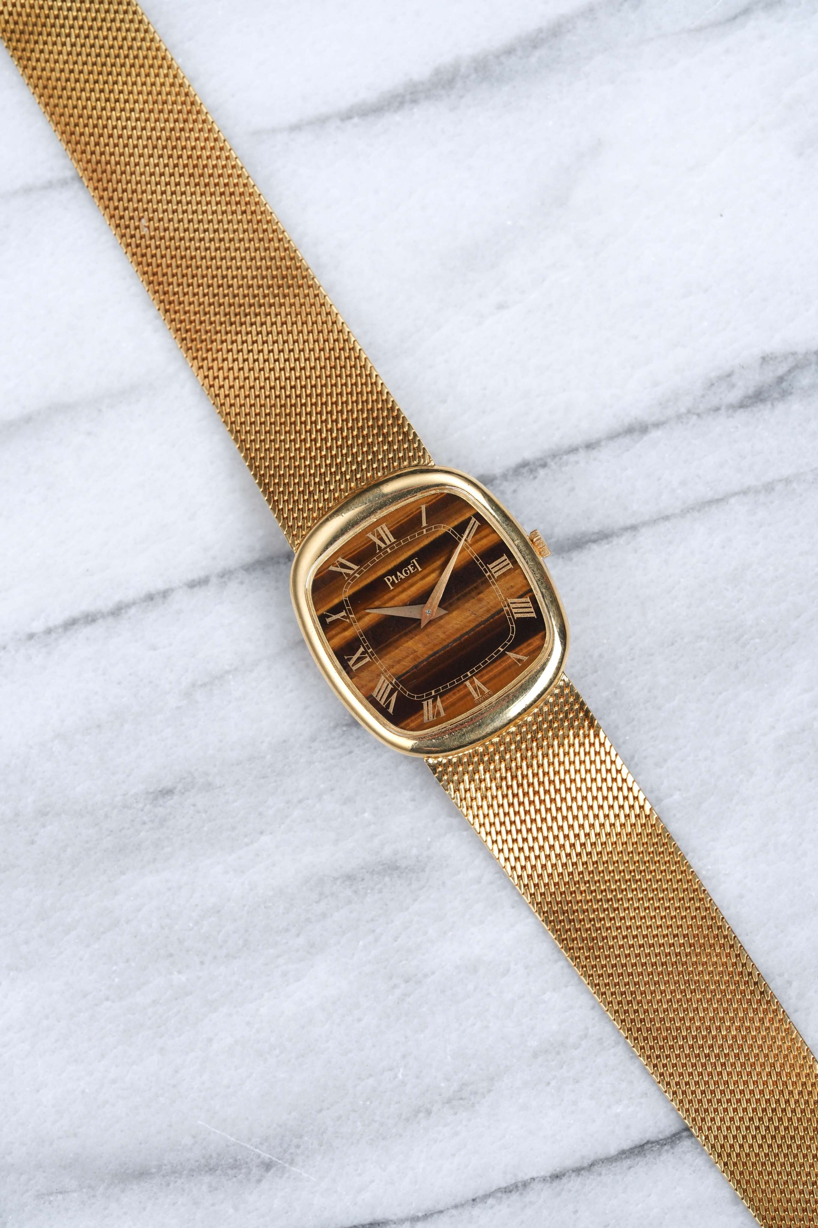 Piaget Tiger Eye - 18K Yellow Gold.