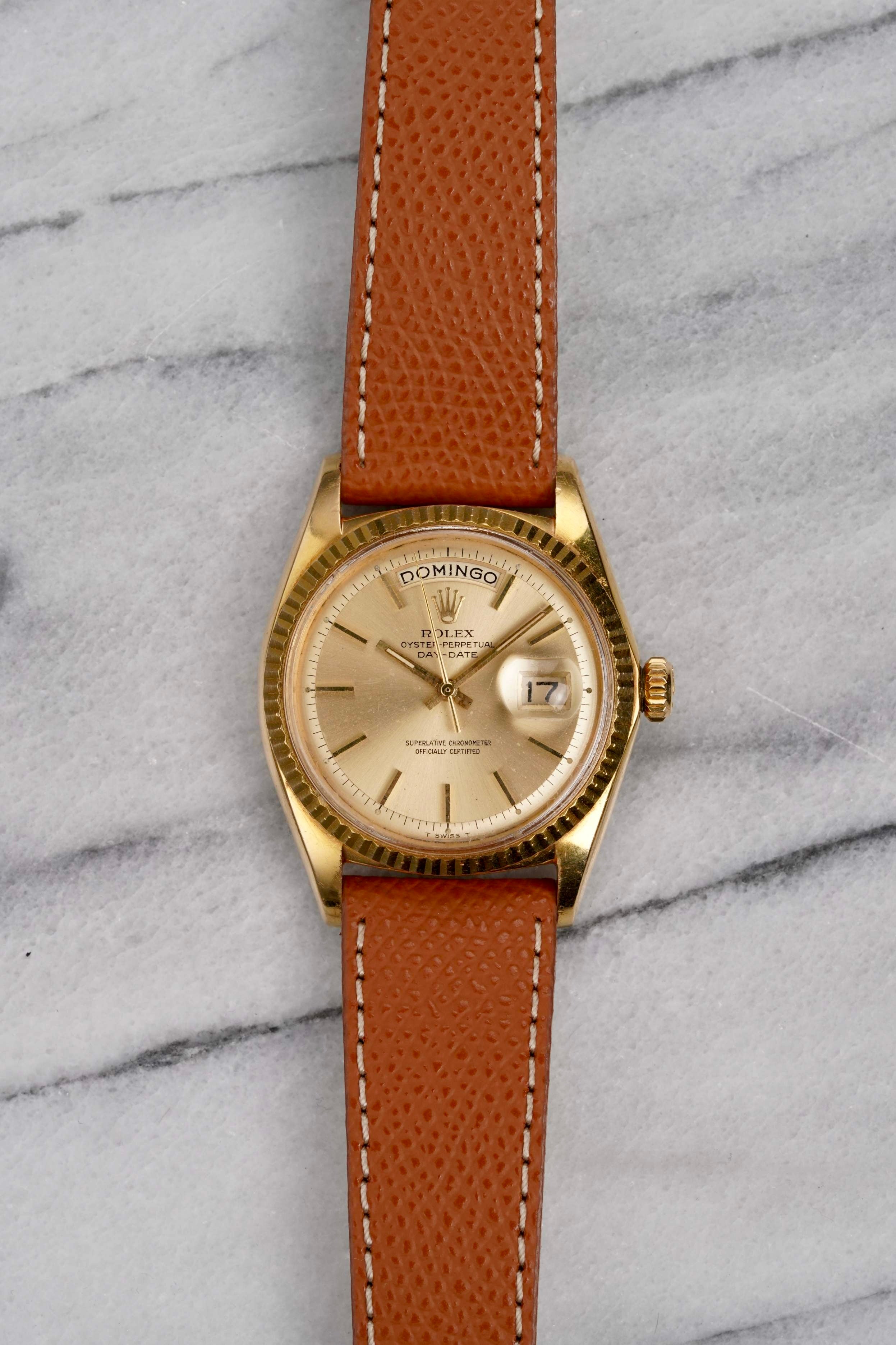 Rolex Daydate 1803 - 18K Yellow Gold.