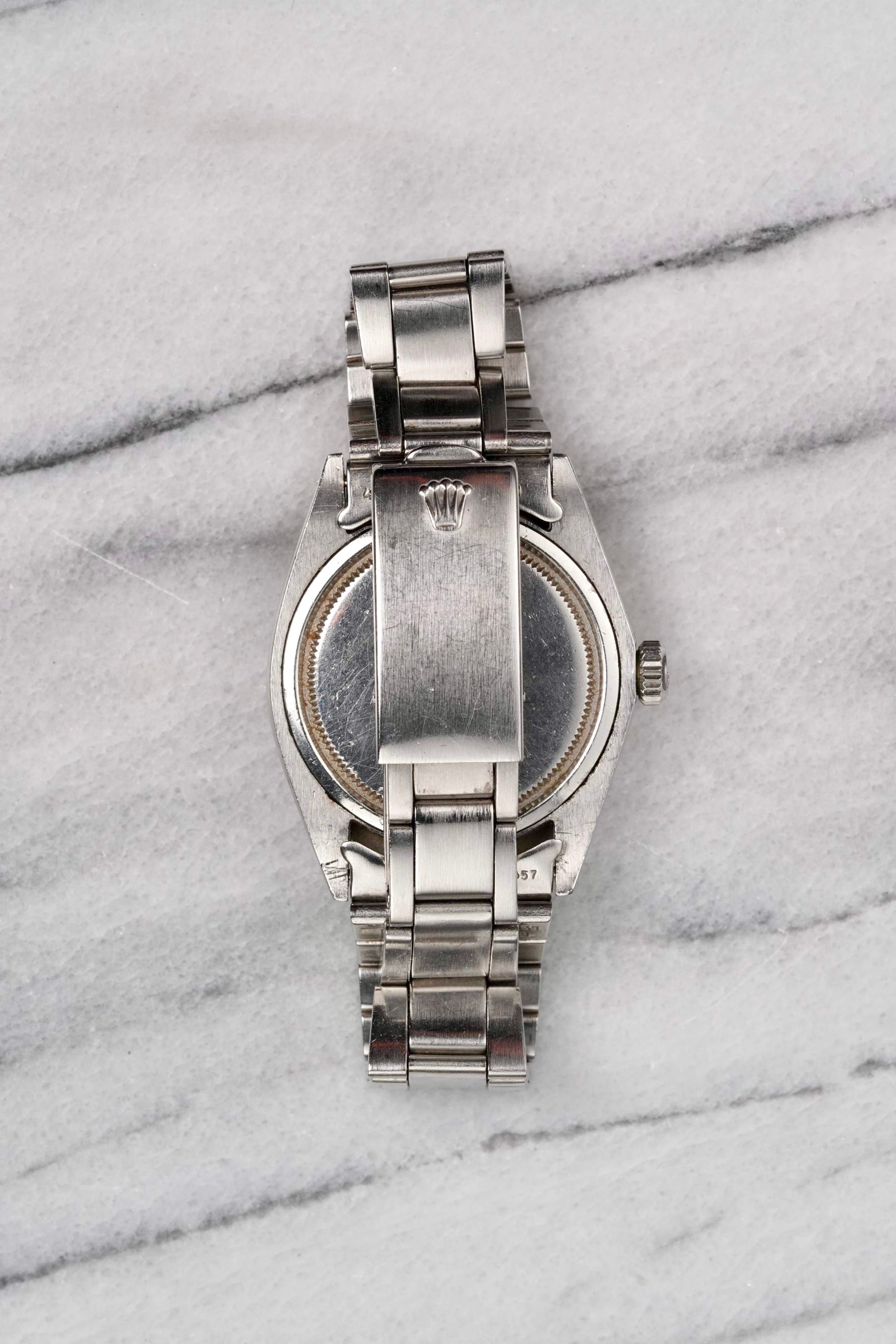 Rolex Precision Oyster - Silver Stripe Dial