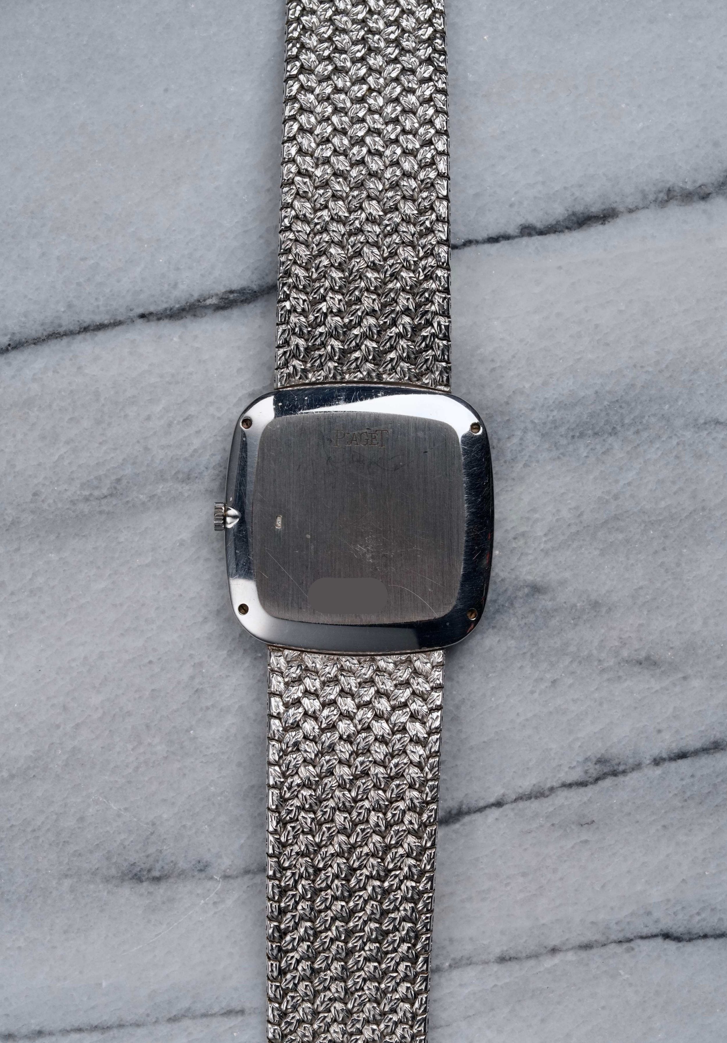 Piaget Onyx & Diamond - 18K White Gold