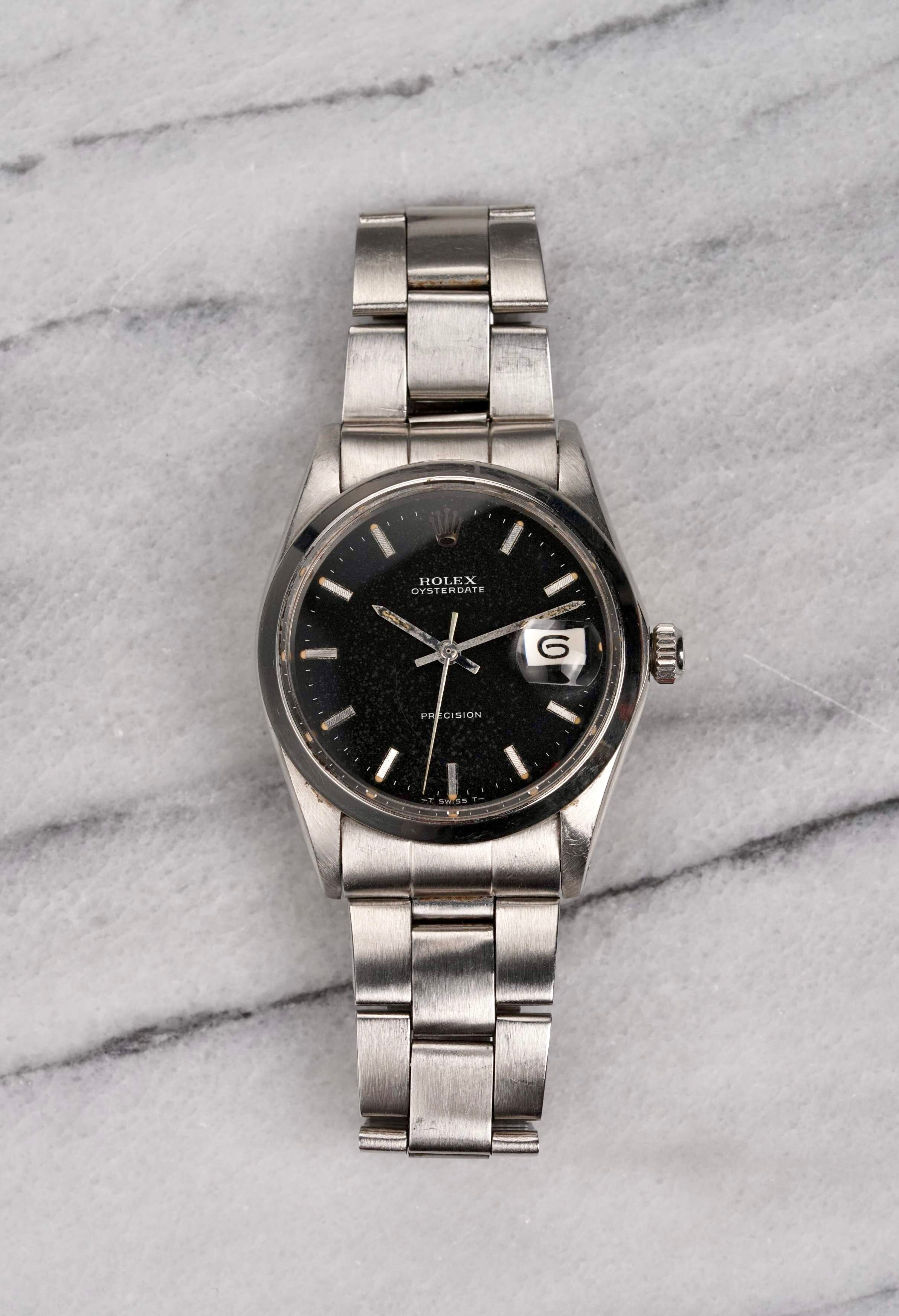 Rolex Oysterdate 6694 - Black Dial