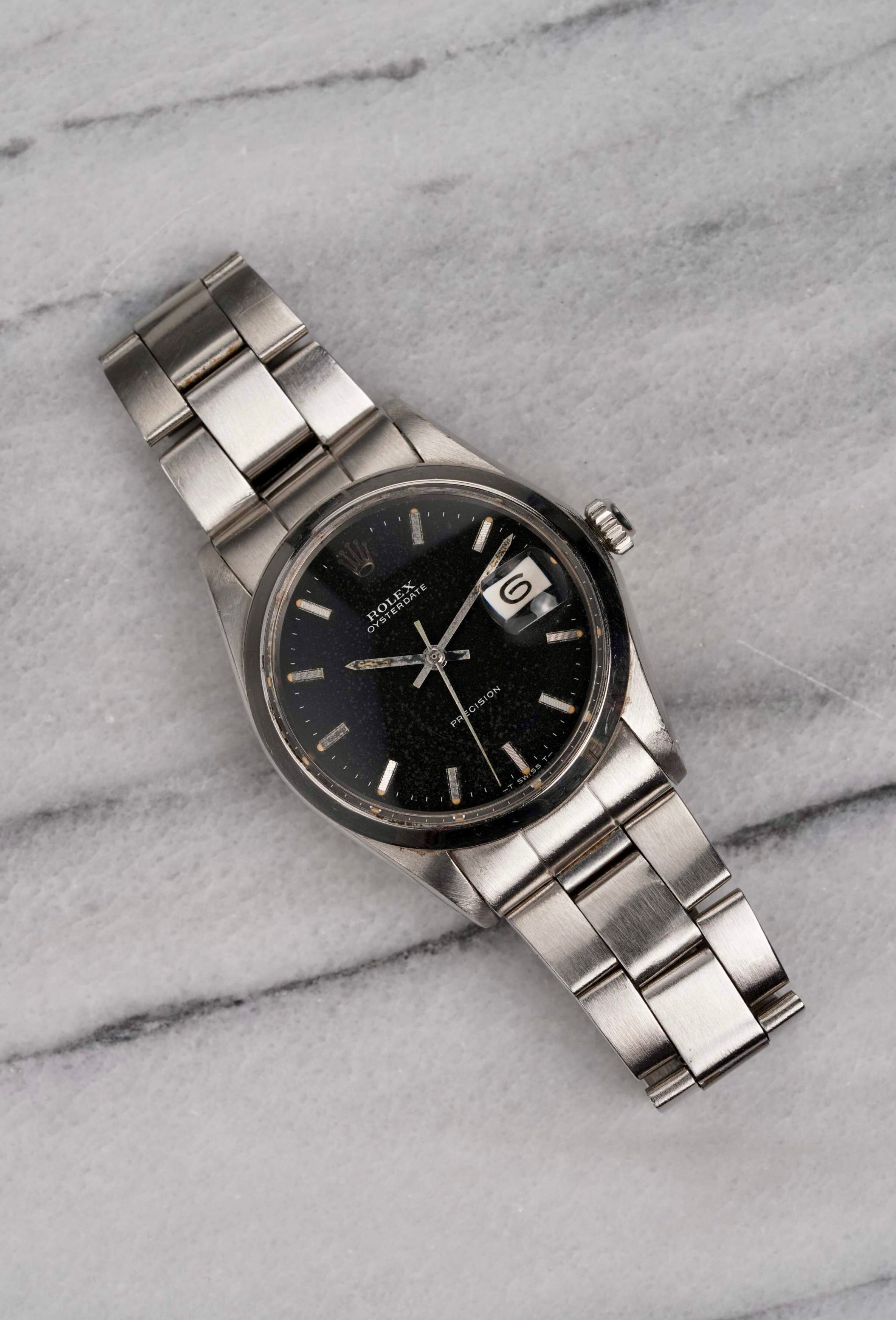 Rolex Oysterdate 6694 - Black Dial
