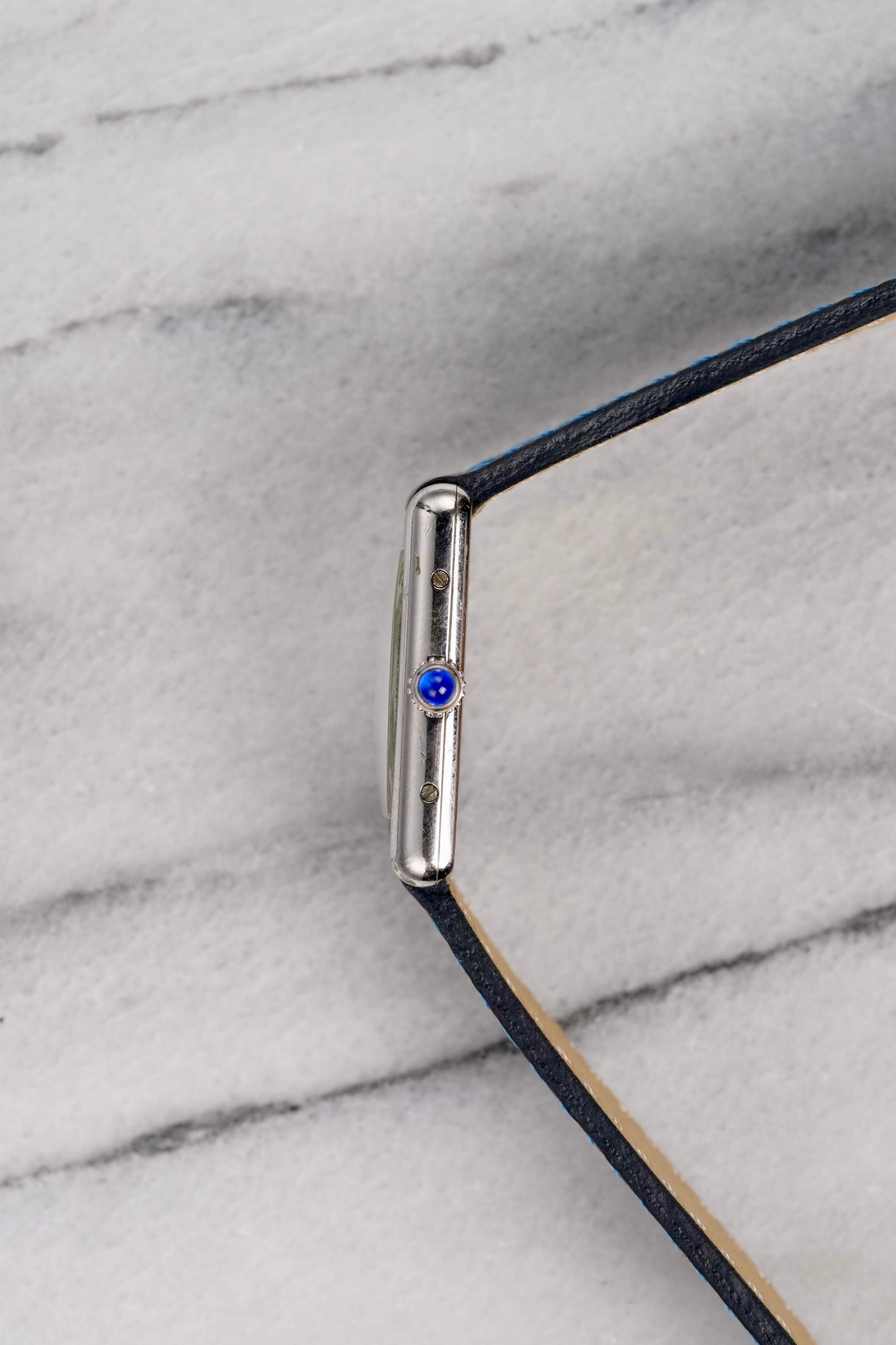 Cartier Tank - Blue Roman Dial