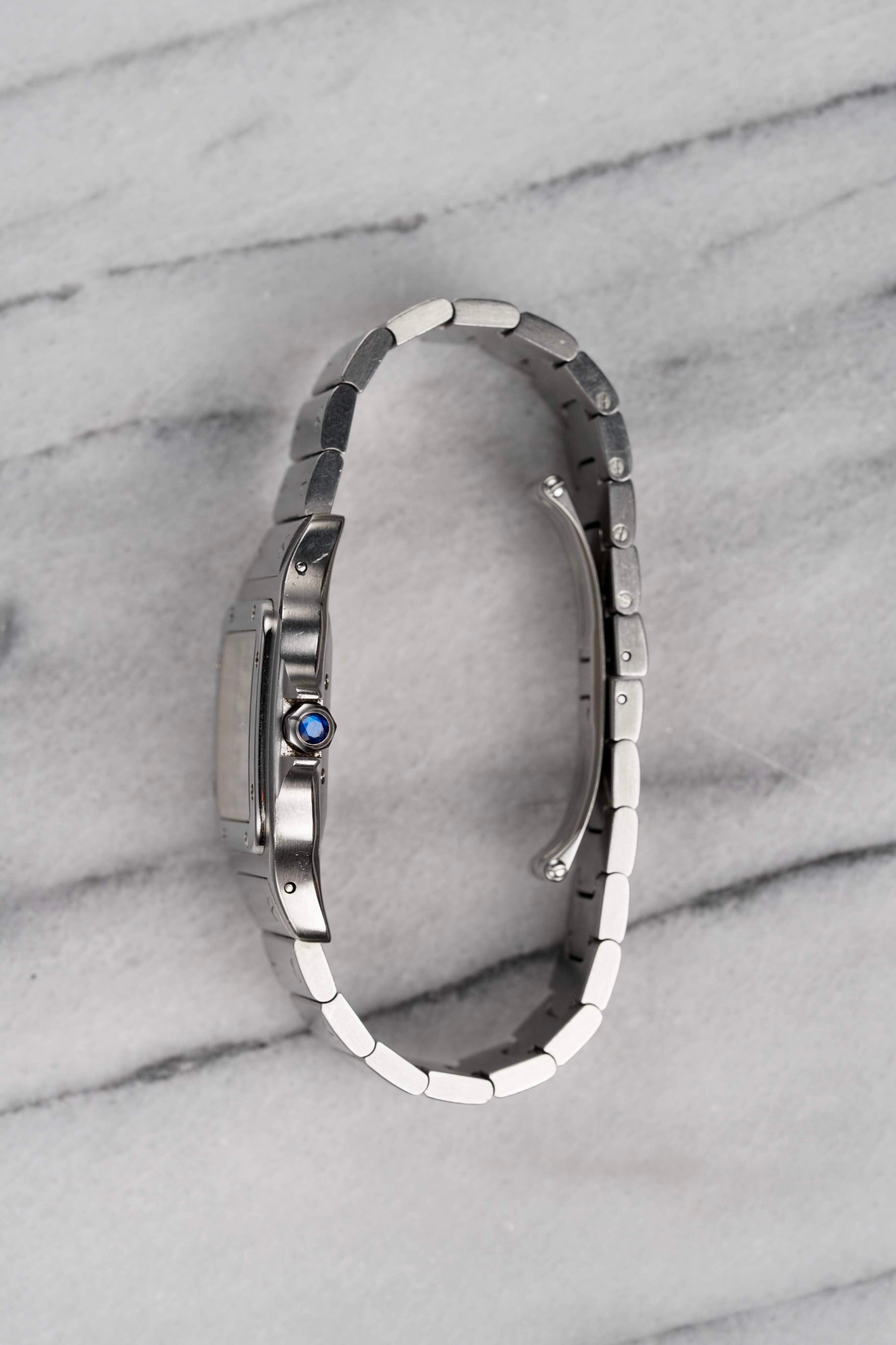 Cartier Santos 2319 - Guilloche Dial