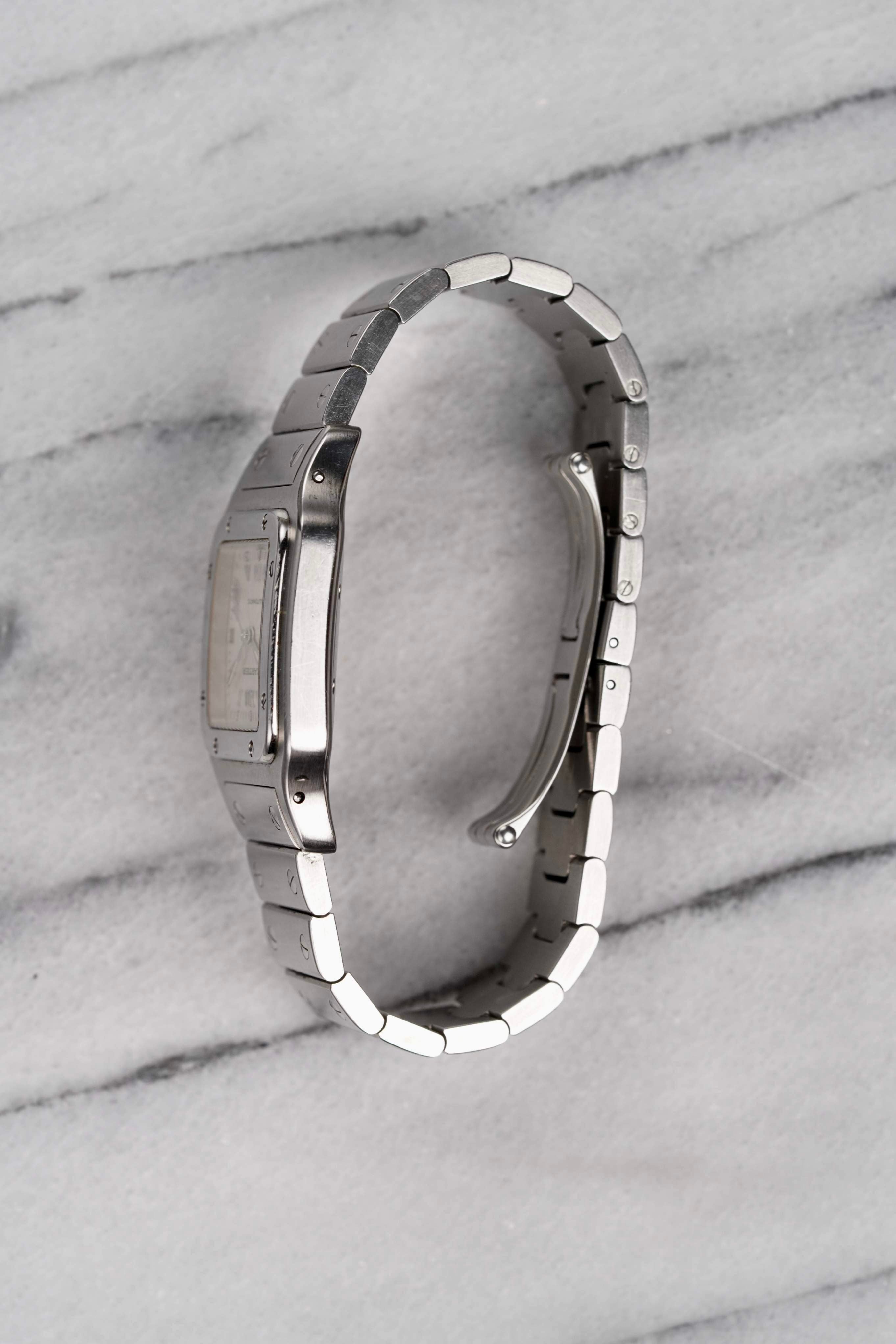 Cartier Santos 2319 - Guilloche Dial