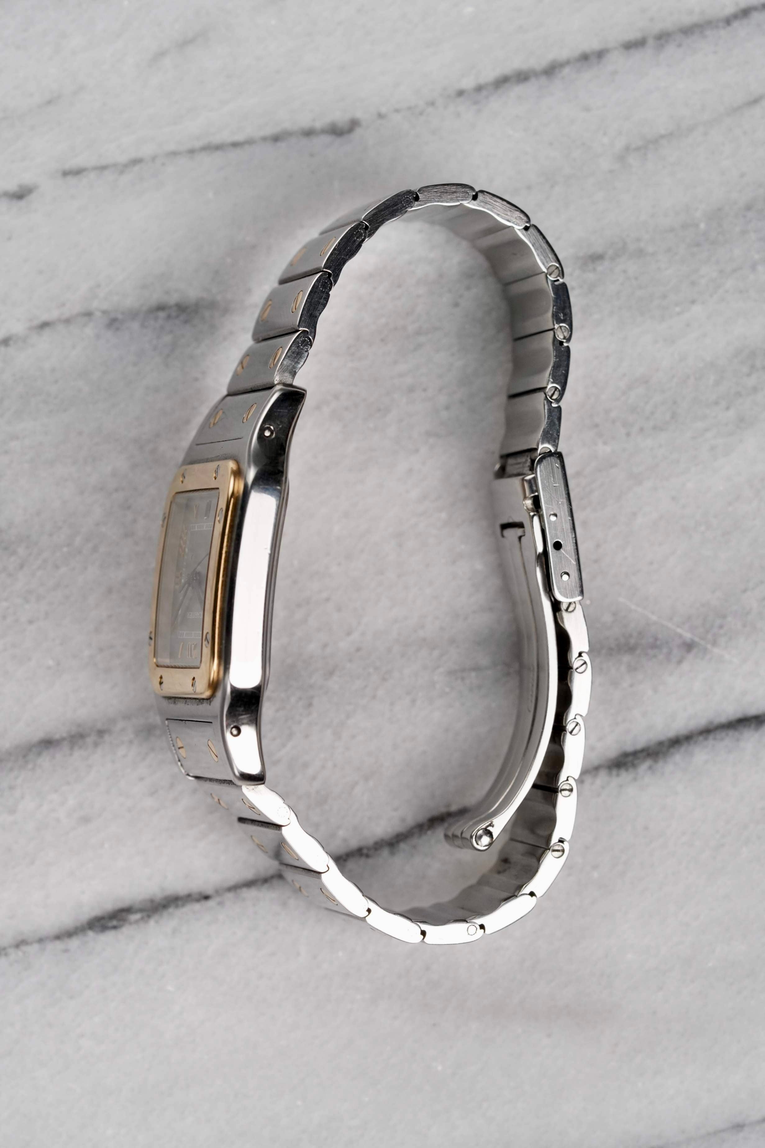 Cartier Santos 1566 - Mocha Dial