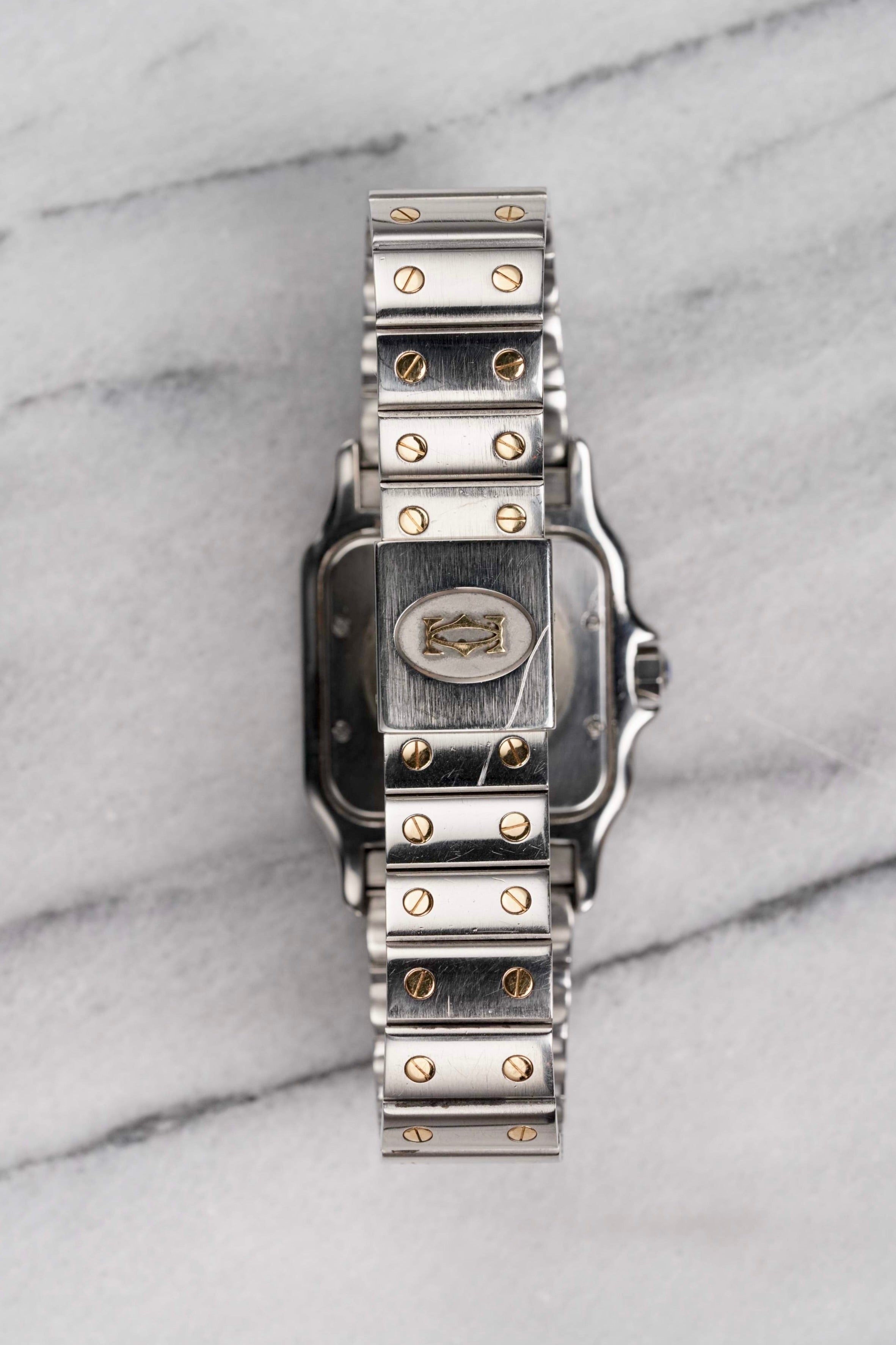 Cartier Santos 1566 - Mocha Dial