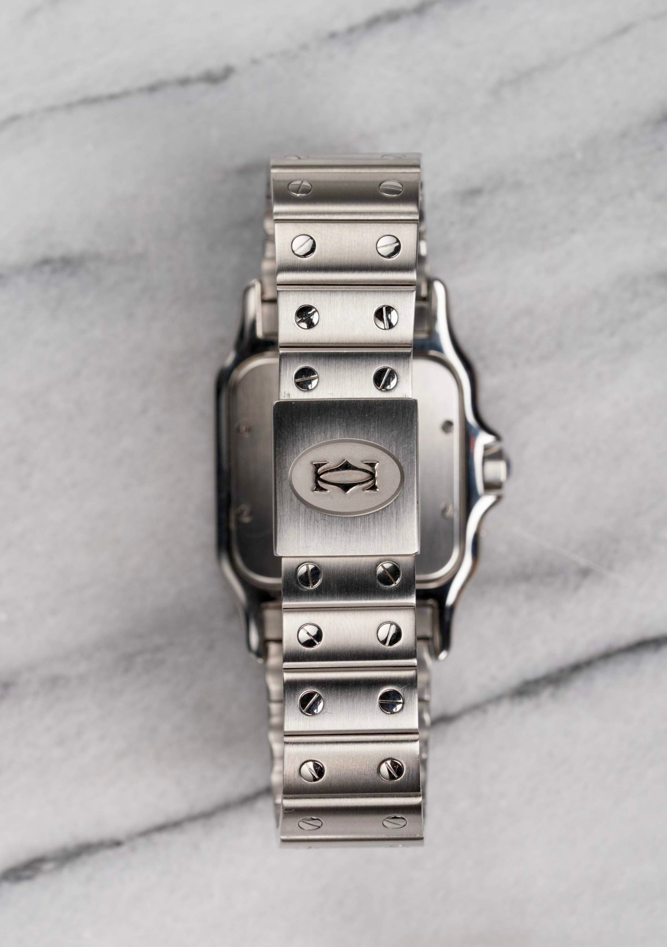 Cartier Santos 1564 - Blue Roman Dial