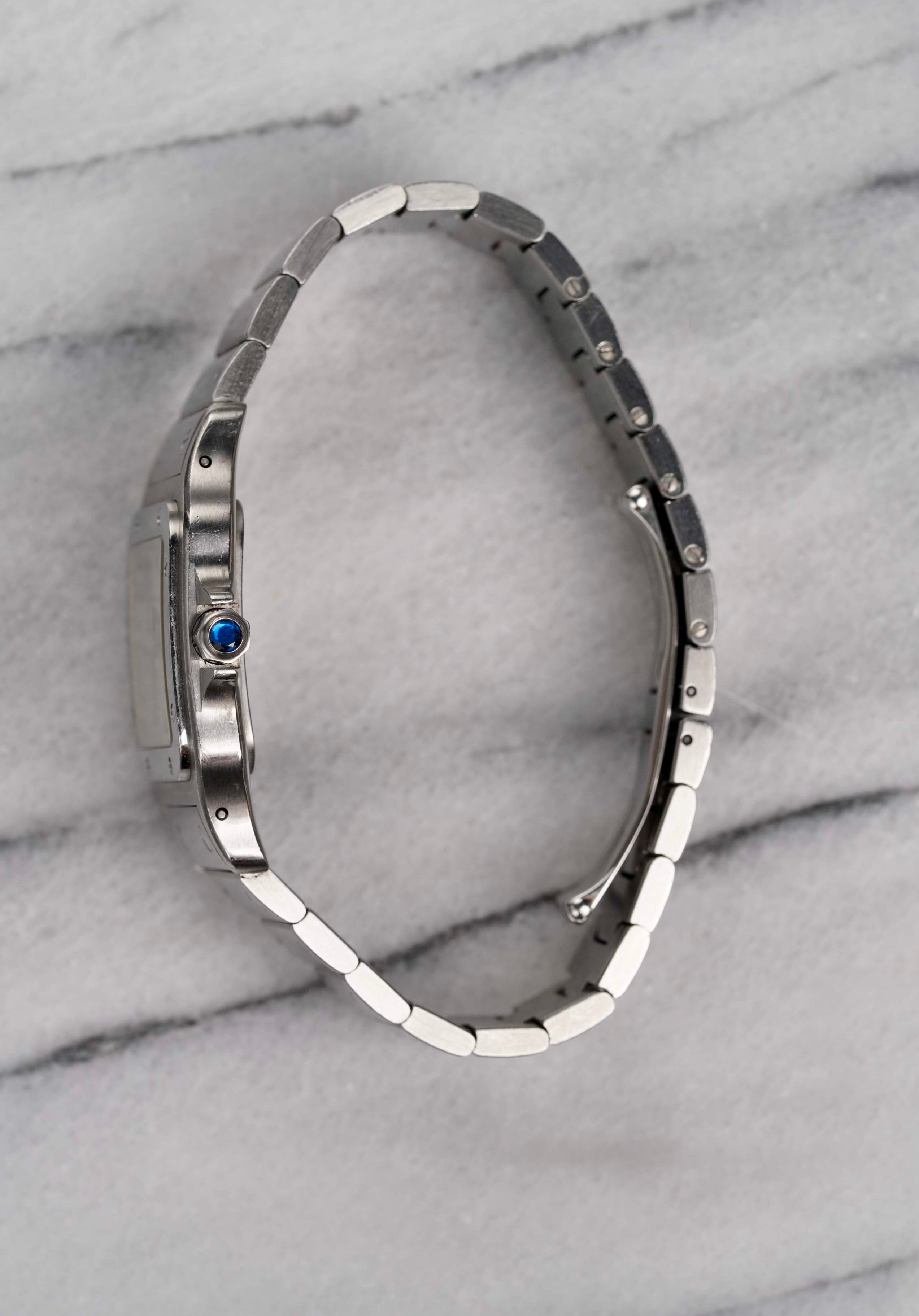 Cartier Santos 1564 - White Roman numeral