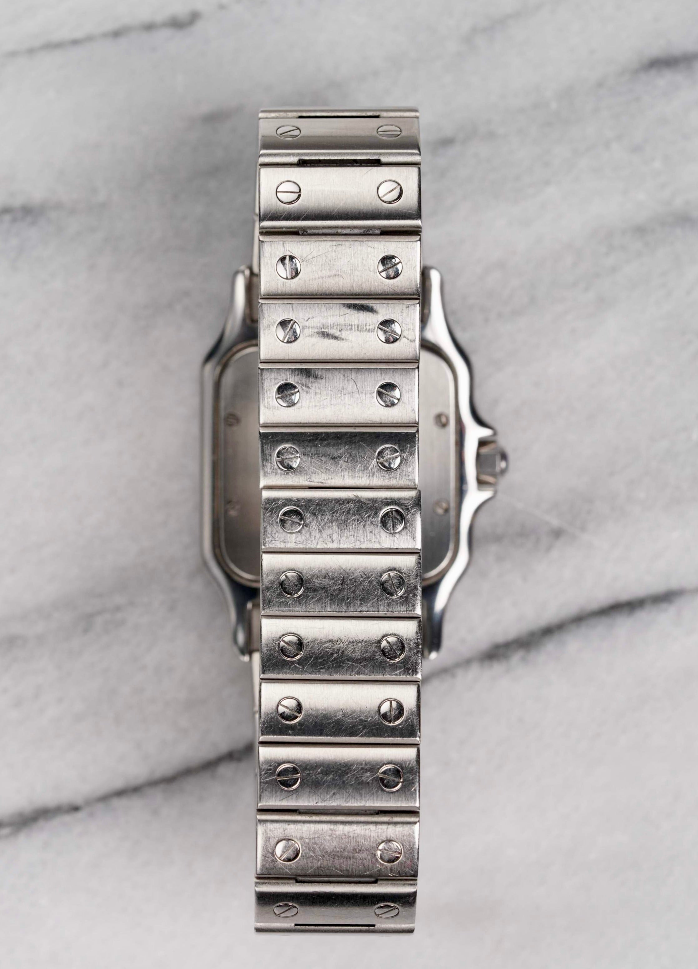 Cartier Santos 1564 - White Roman numeral