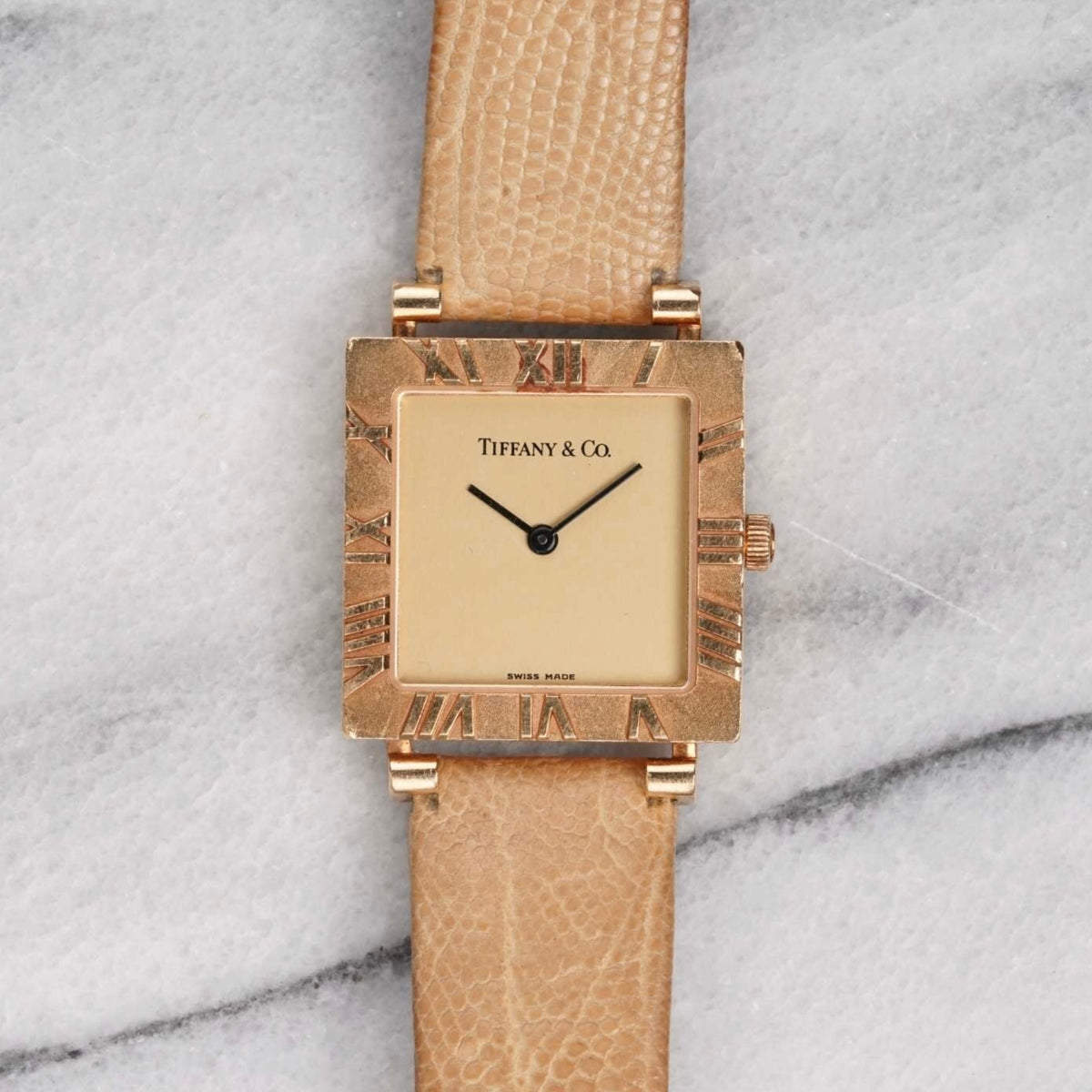 Tiffany & Co Atlas YG Quartz Watch Tiffany Atlas YG CASE T976001 Quartz Cal.976.001 YG Genuine  main image 3