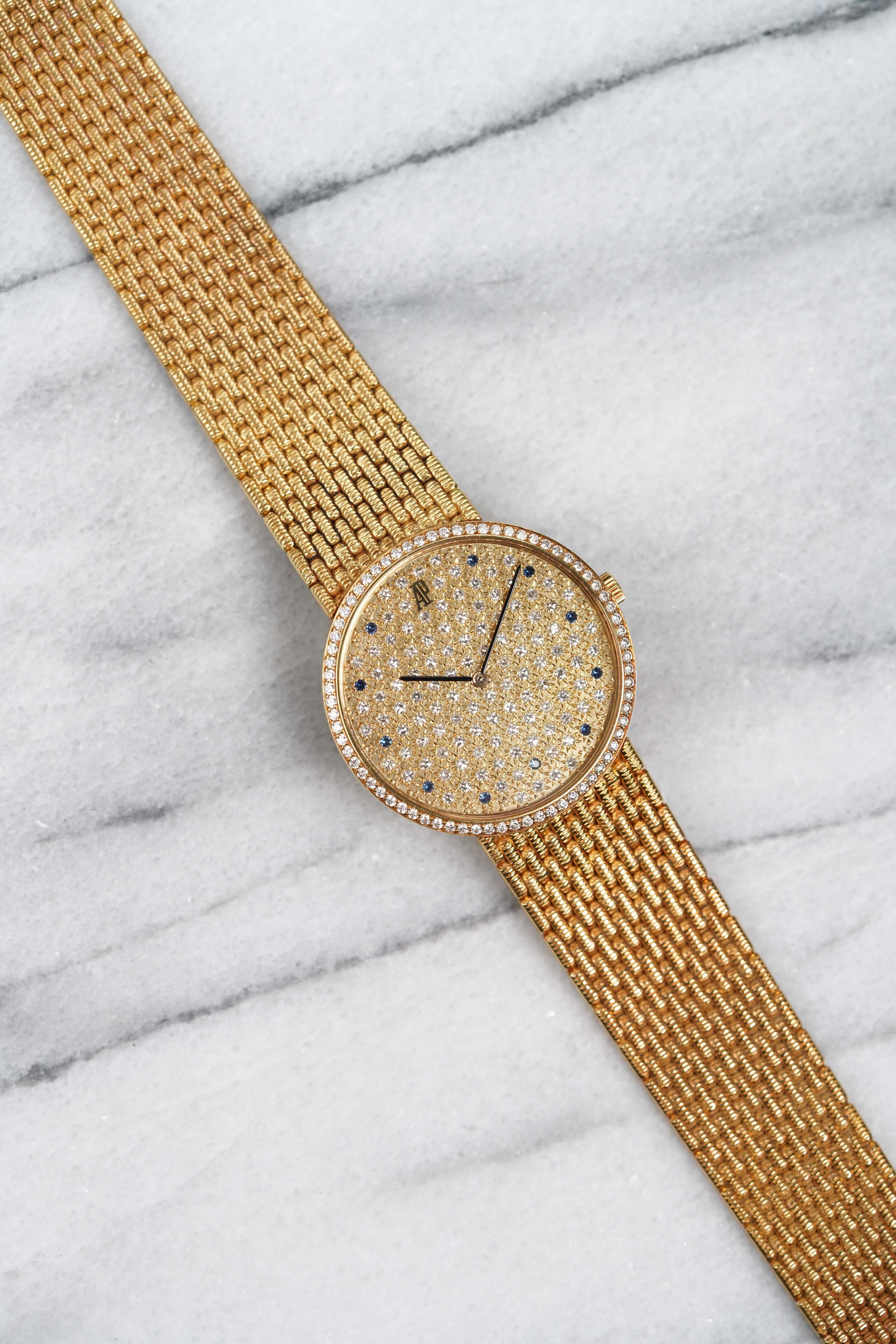 Audemars Piguet - Pave Dial & Bezel