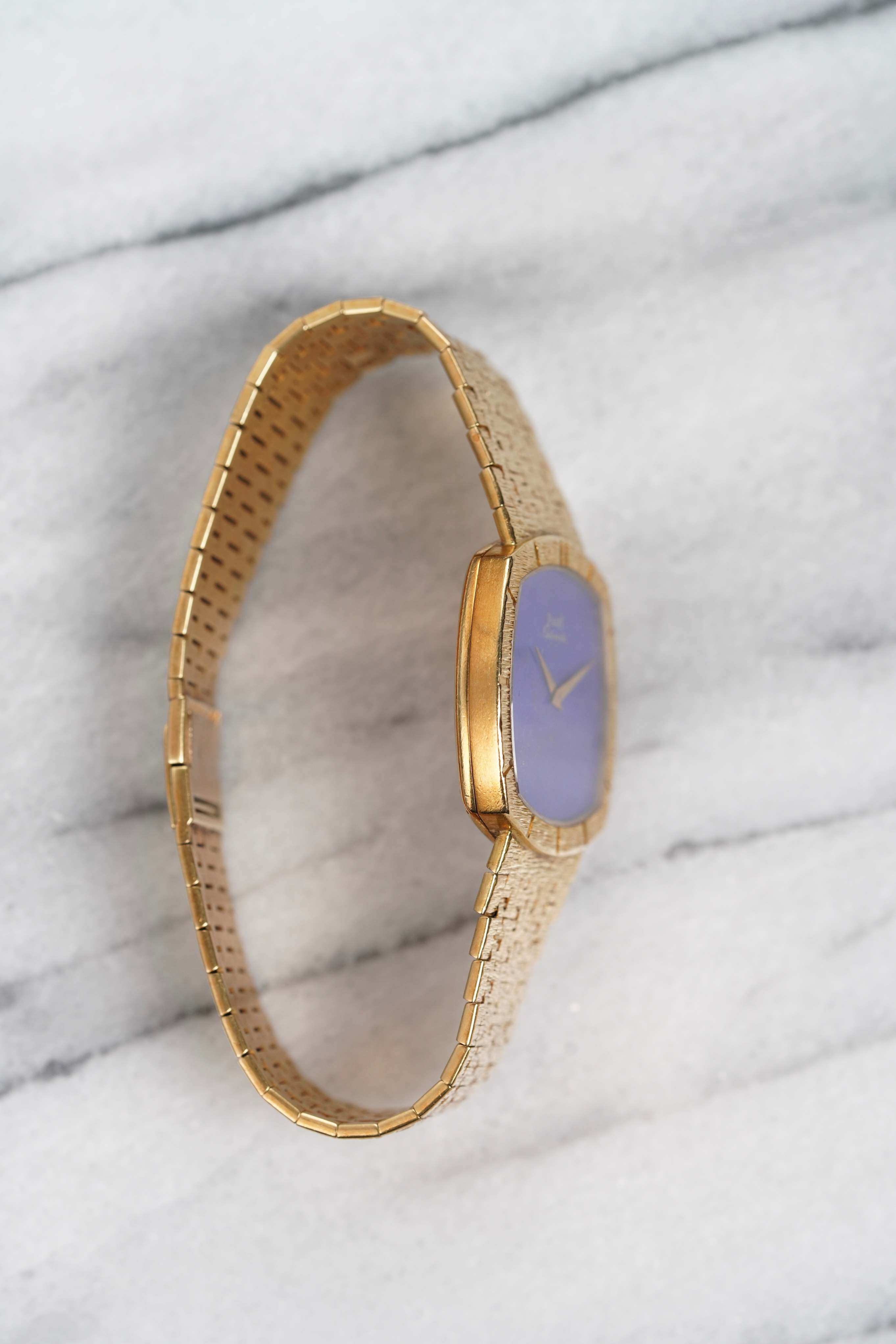 Piaget - Lapis Dial 18K Yellow Gold