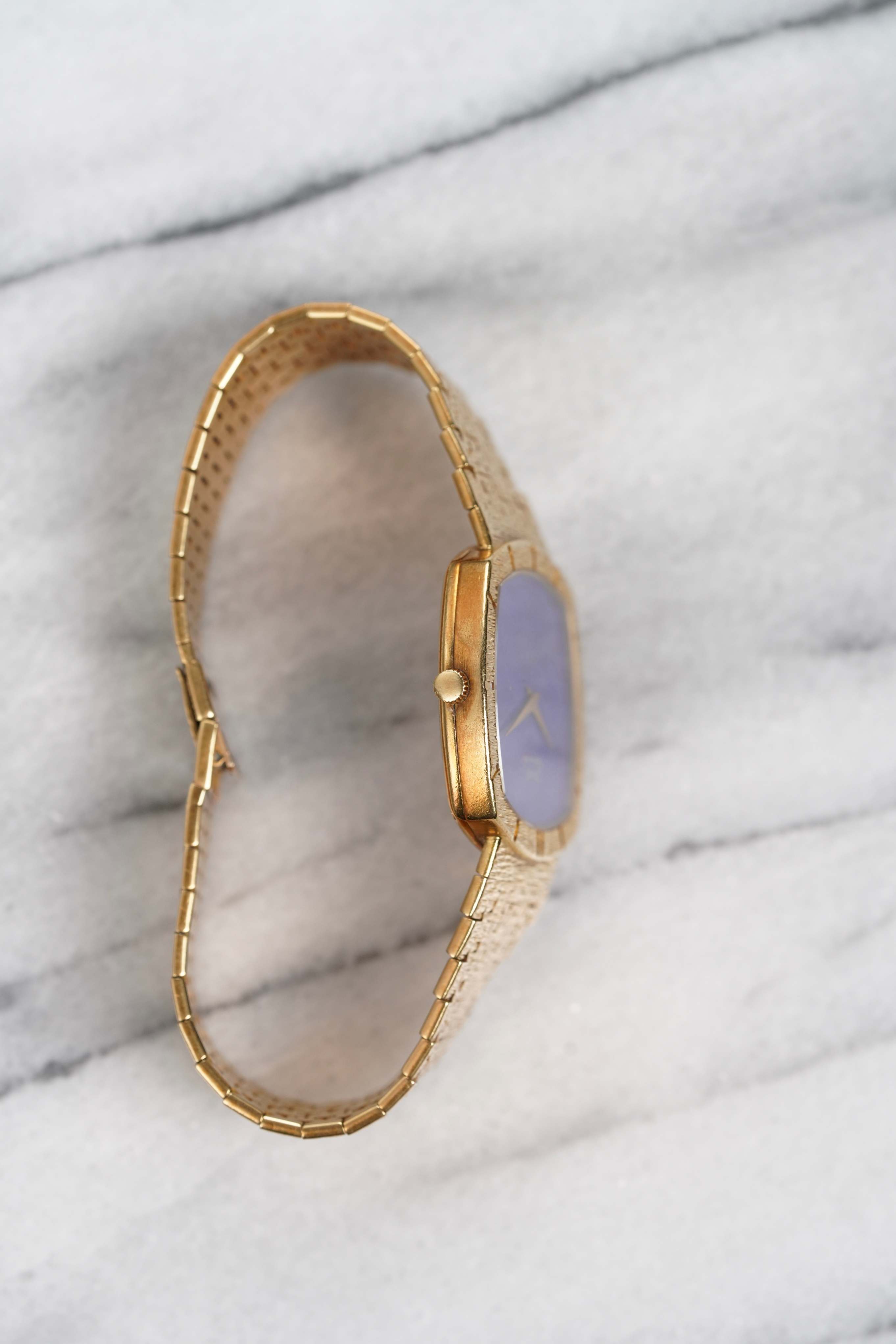 Piaget - Lapis Dial 18K Yellow Gold