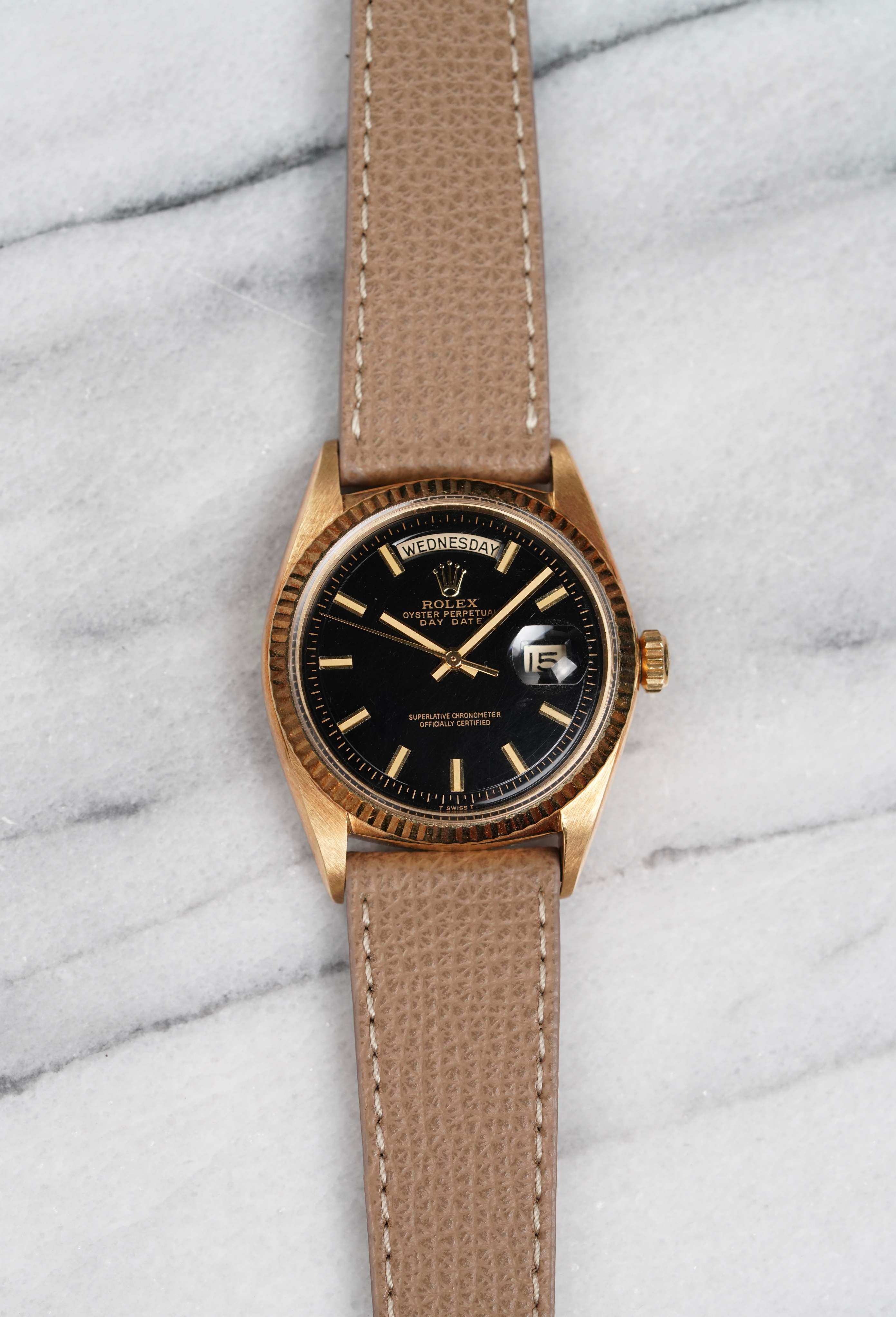 Rolex Day Date - Black Wideboy Dial
