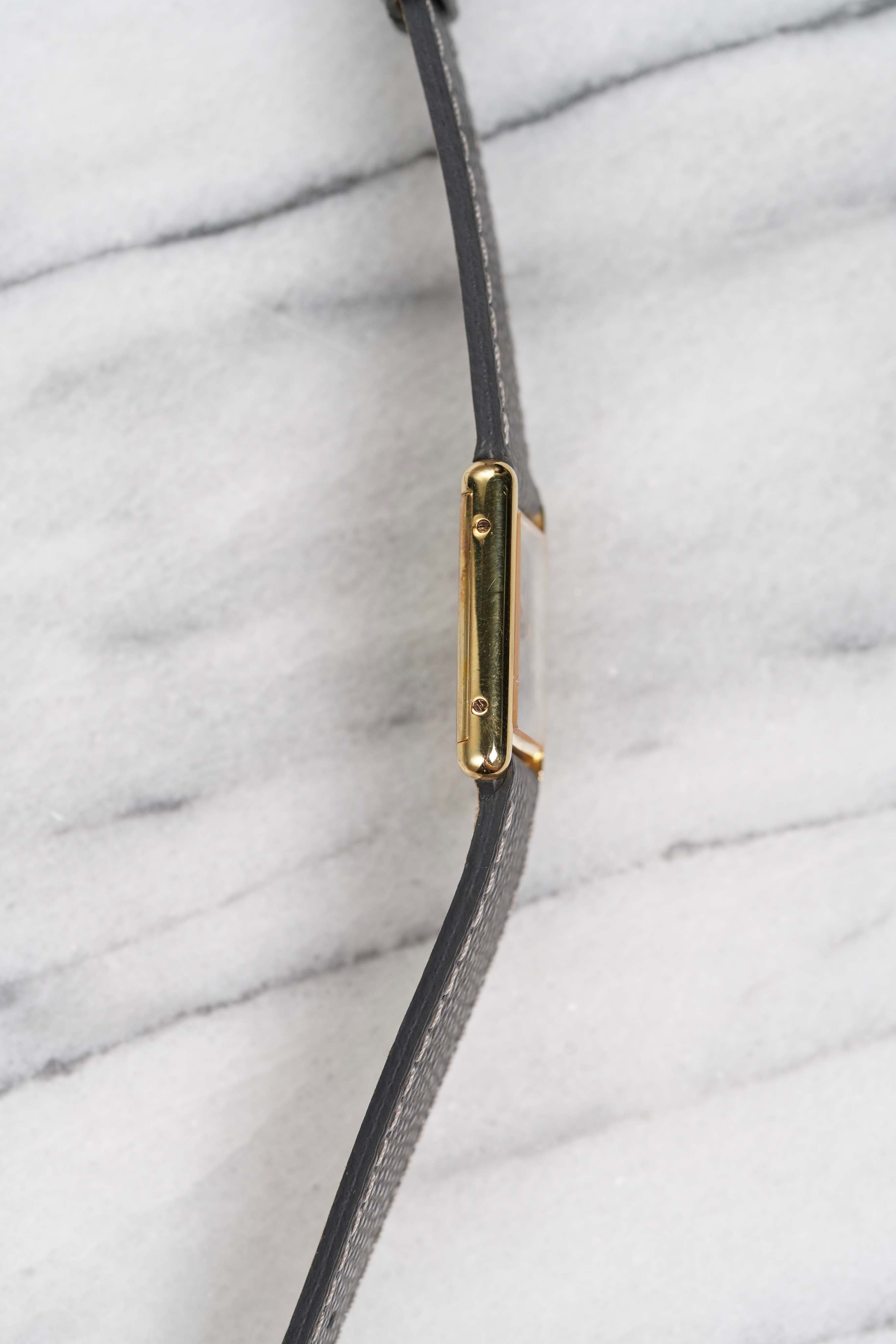 Cartier Tank - Blue Dial