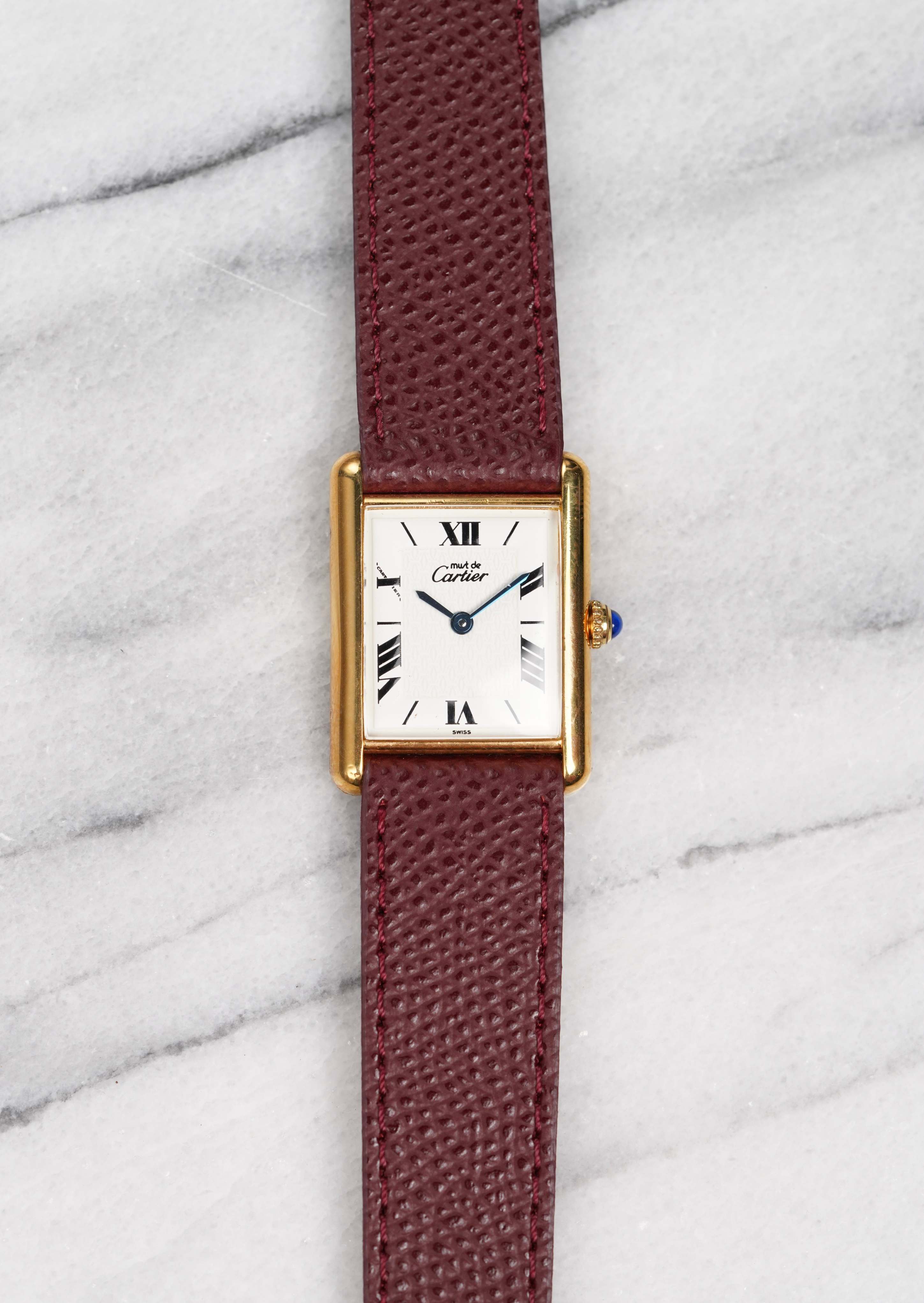 Cartier Tank - Monogram Dial