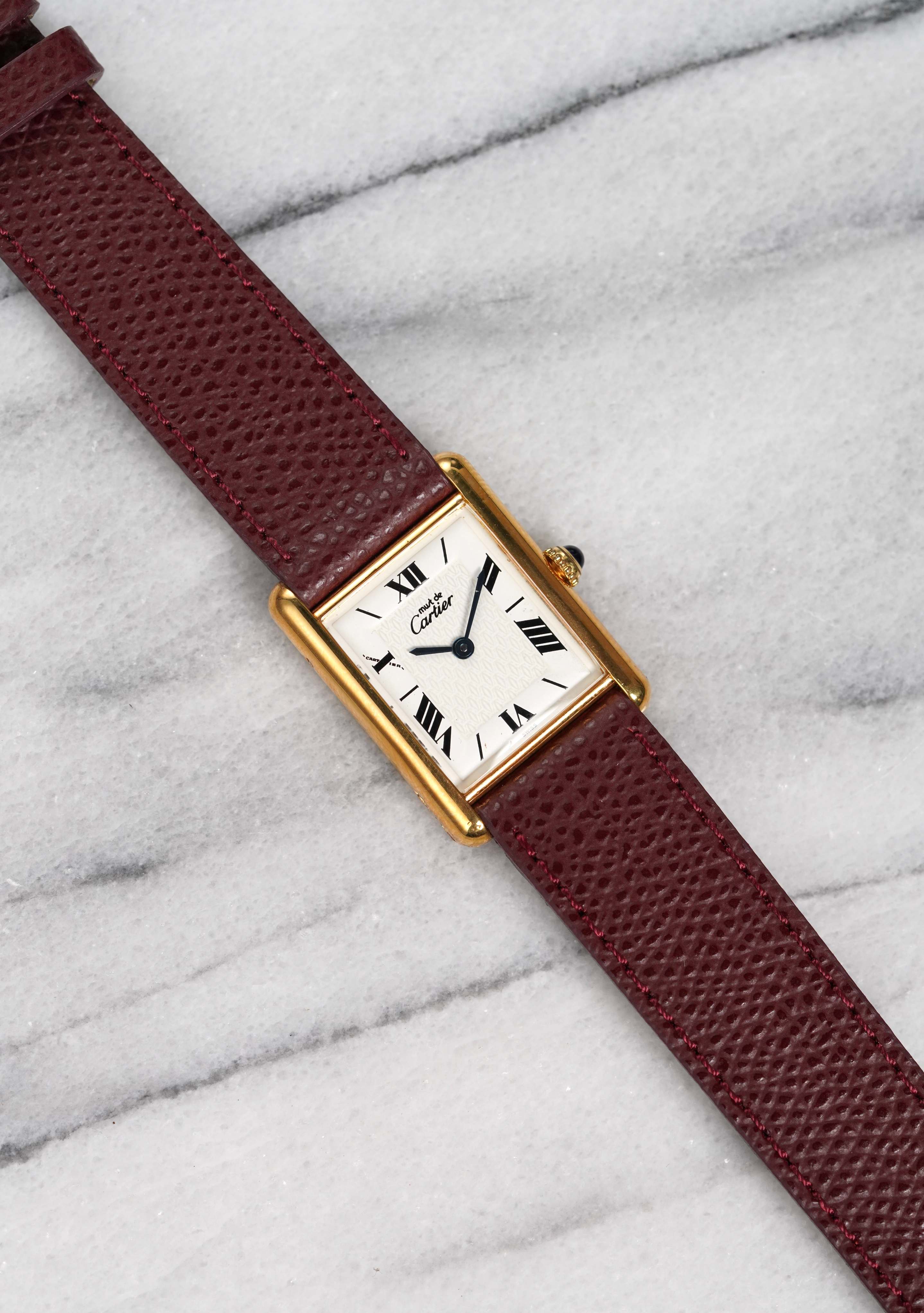 Cartier Tank - Monogram Dial