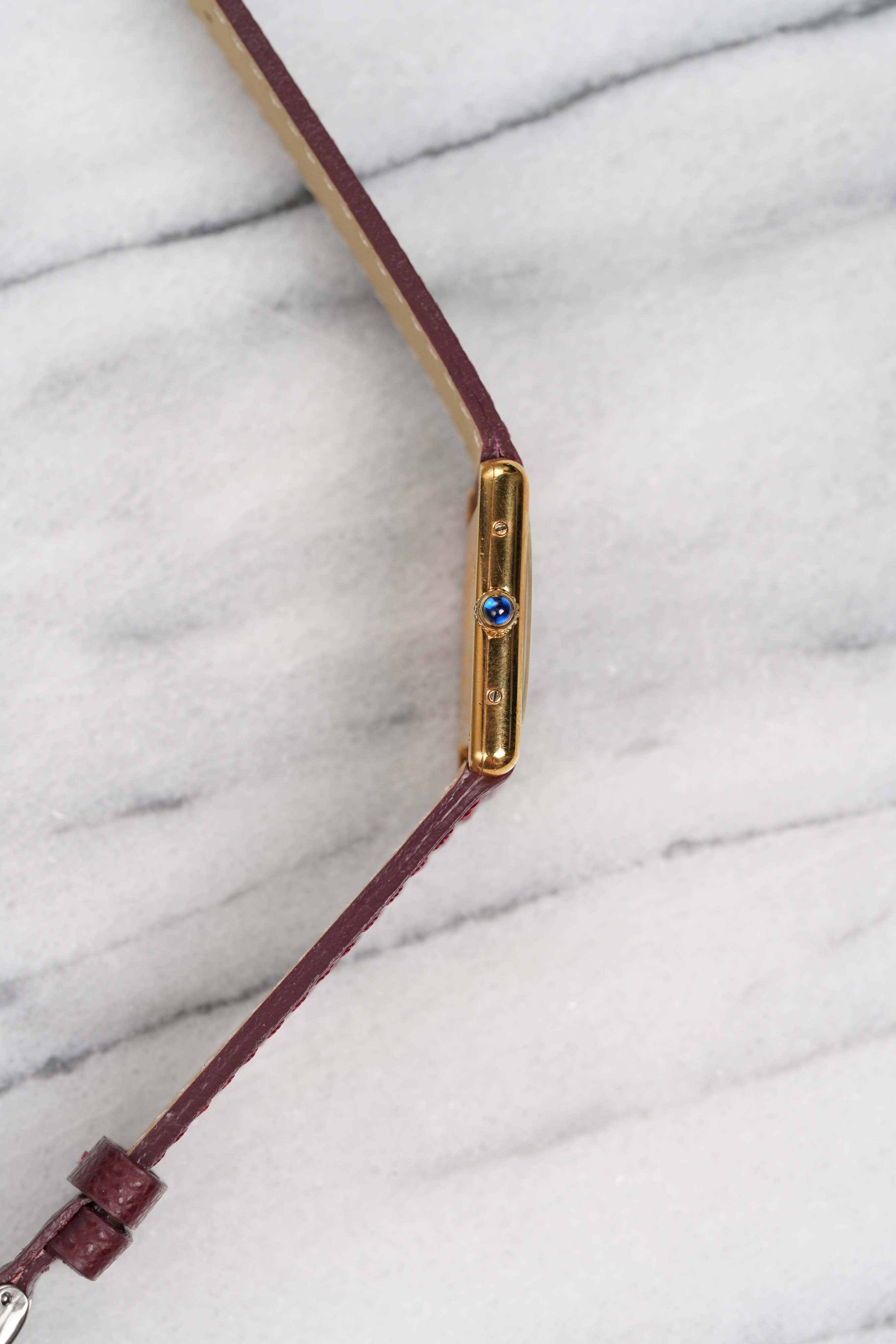 Cartier Tank - Monogram Dial