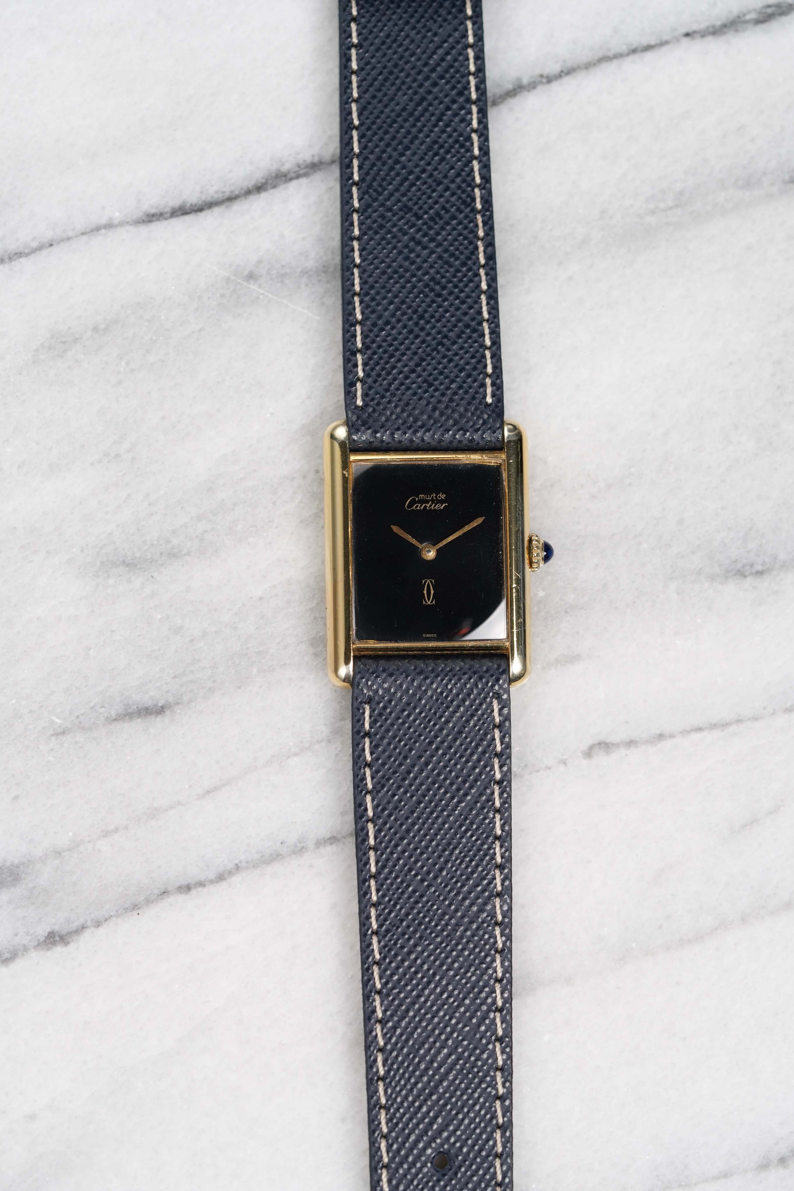 Cartier Tank - Black Dial