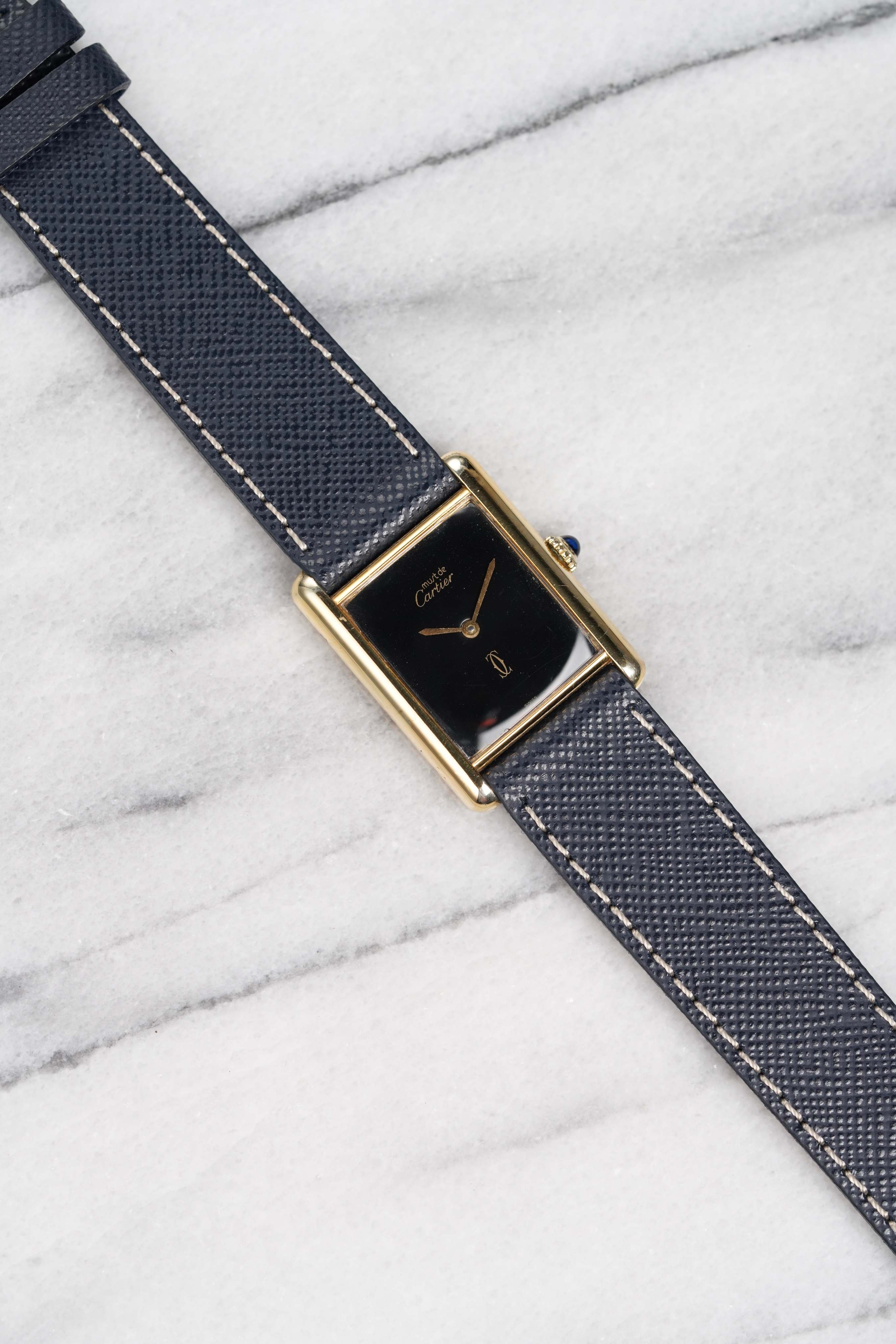 Cartier Tank - Black Dial