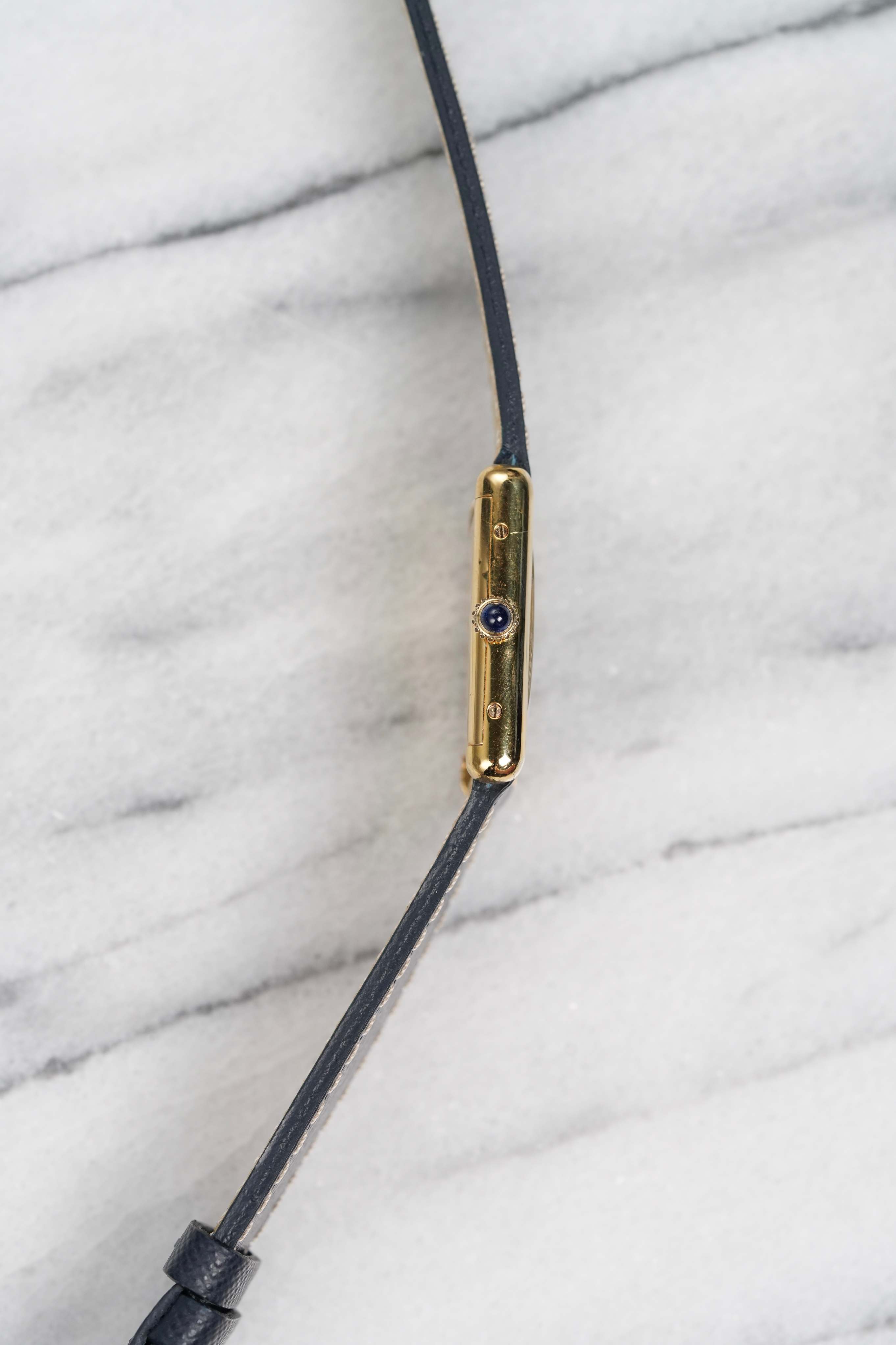 Cartier Tank - Black Dial