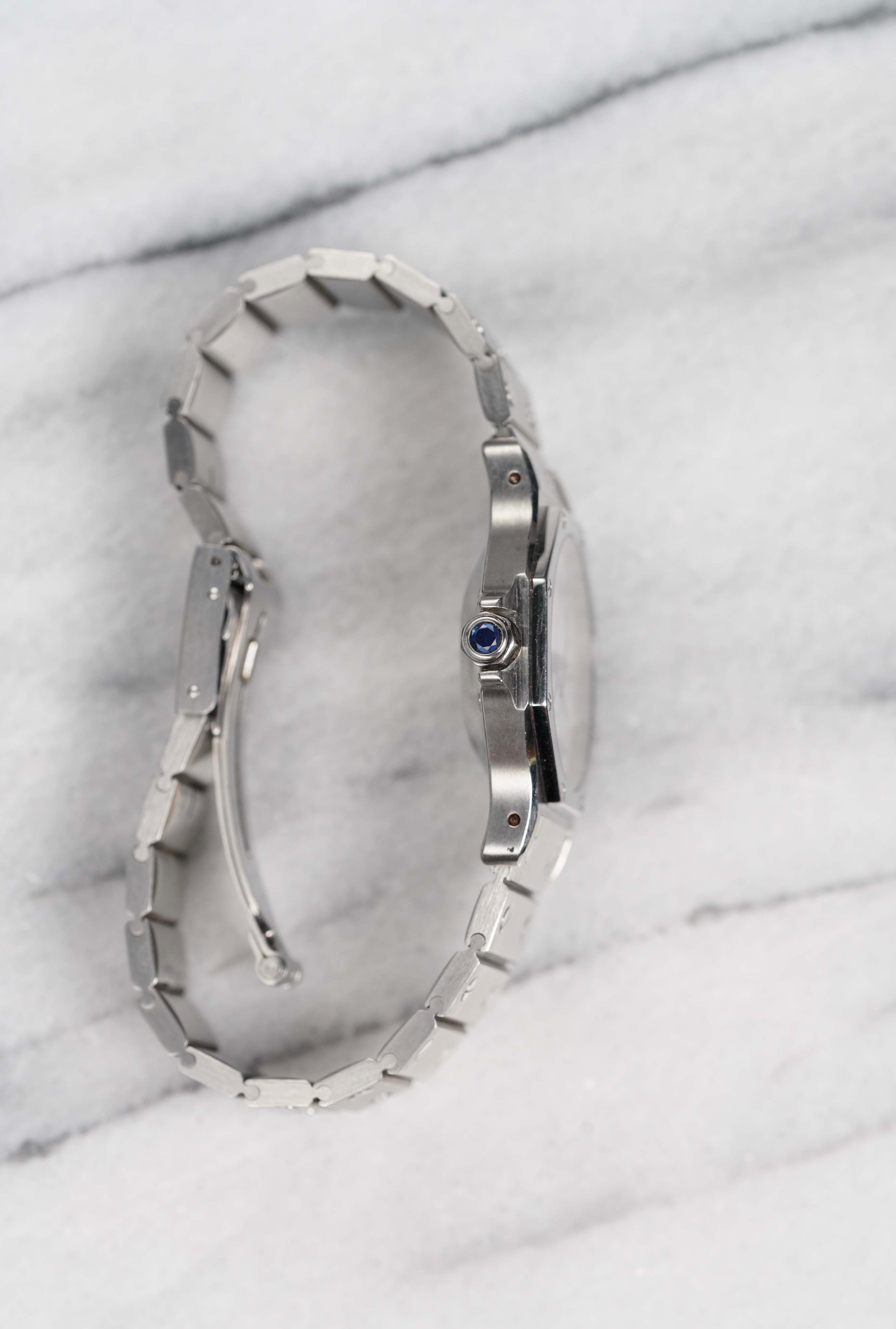 Cartier Octagon - White Roman Dial