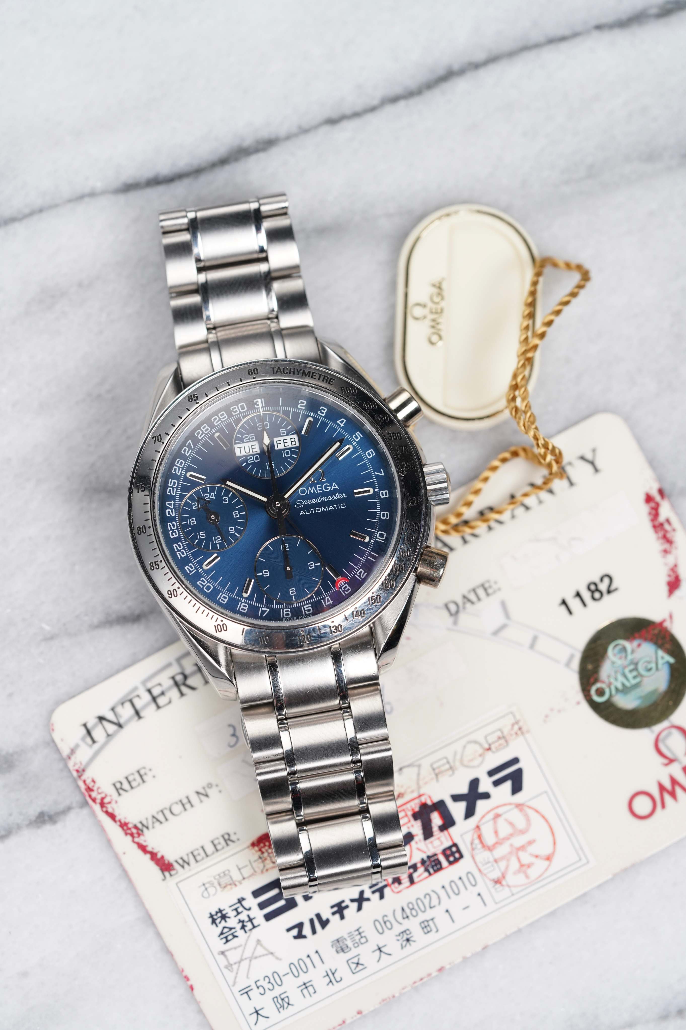 Omega Speedmaster - Triple Calander