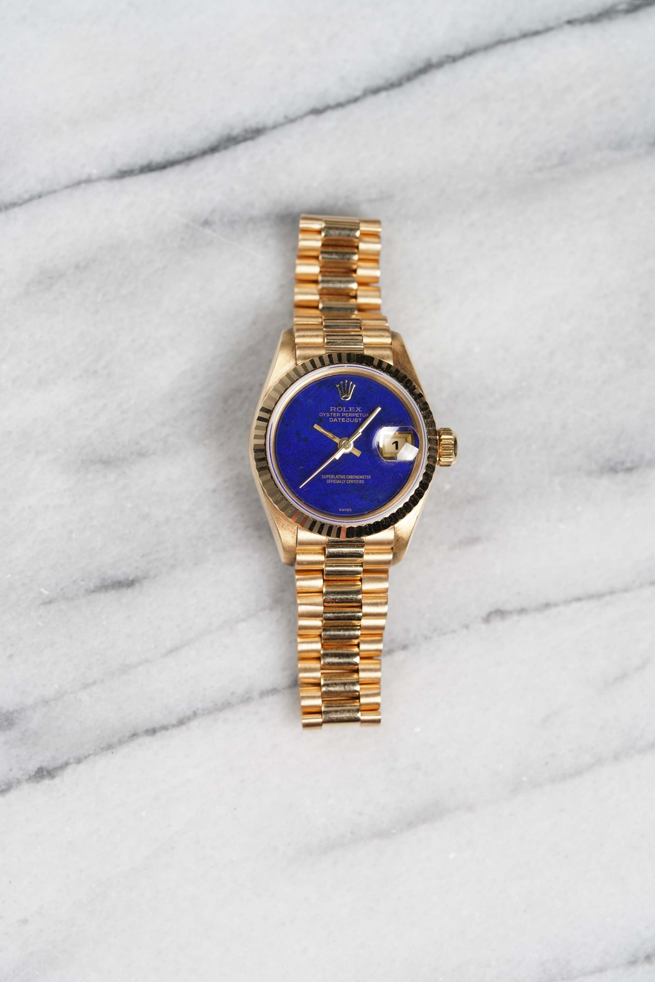 Ladies Rolex Datejust - Lapis Dial