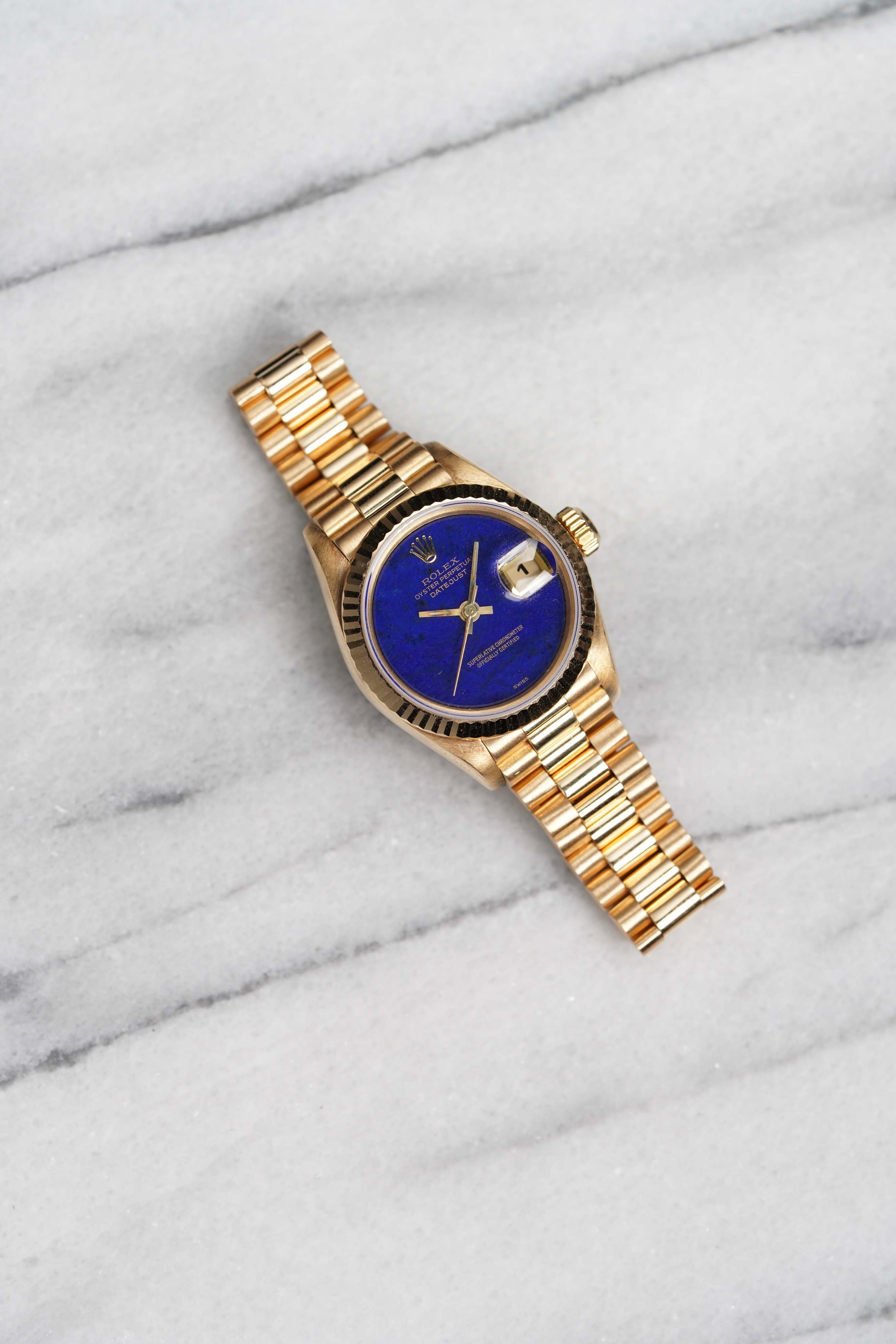 Ladies Rolex Datejust - Lapis Dial