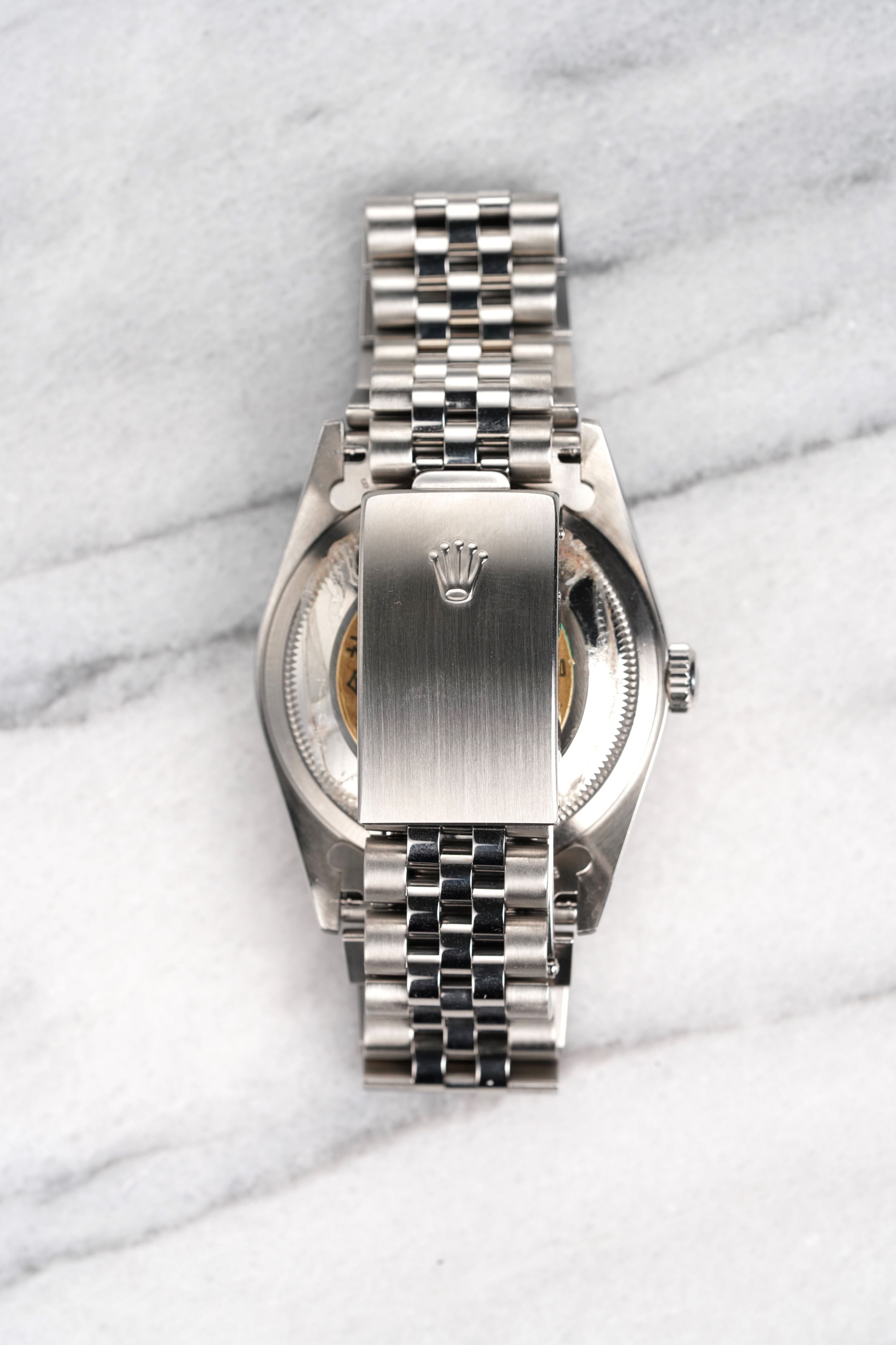 Rolex Datejust 16220 - Blue Roman Dial 2002-4