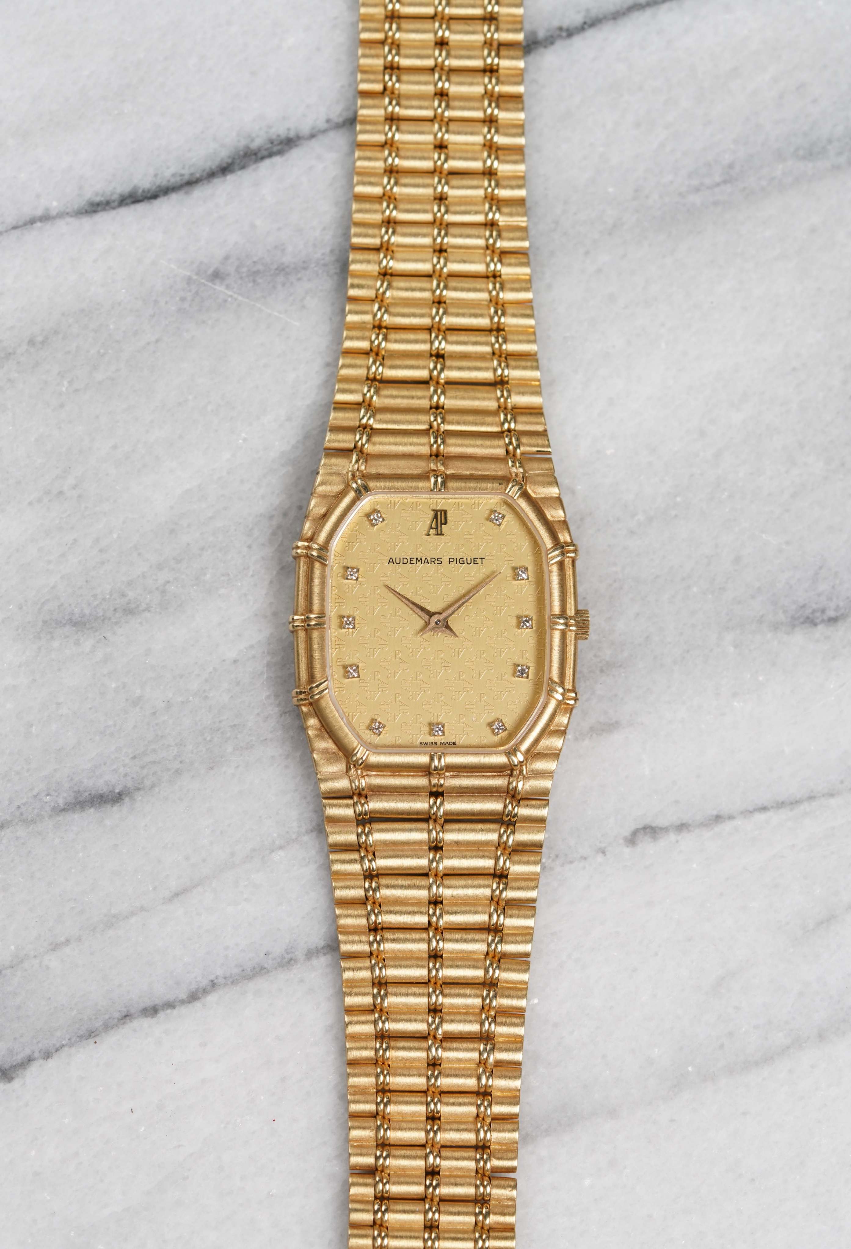 Audemars Piguet Bamboo - Motif Diamond Dial