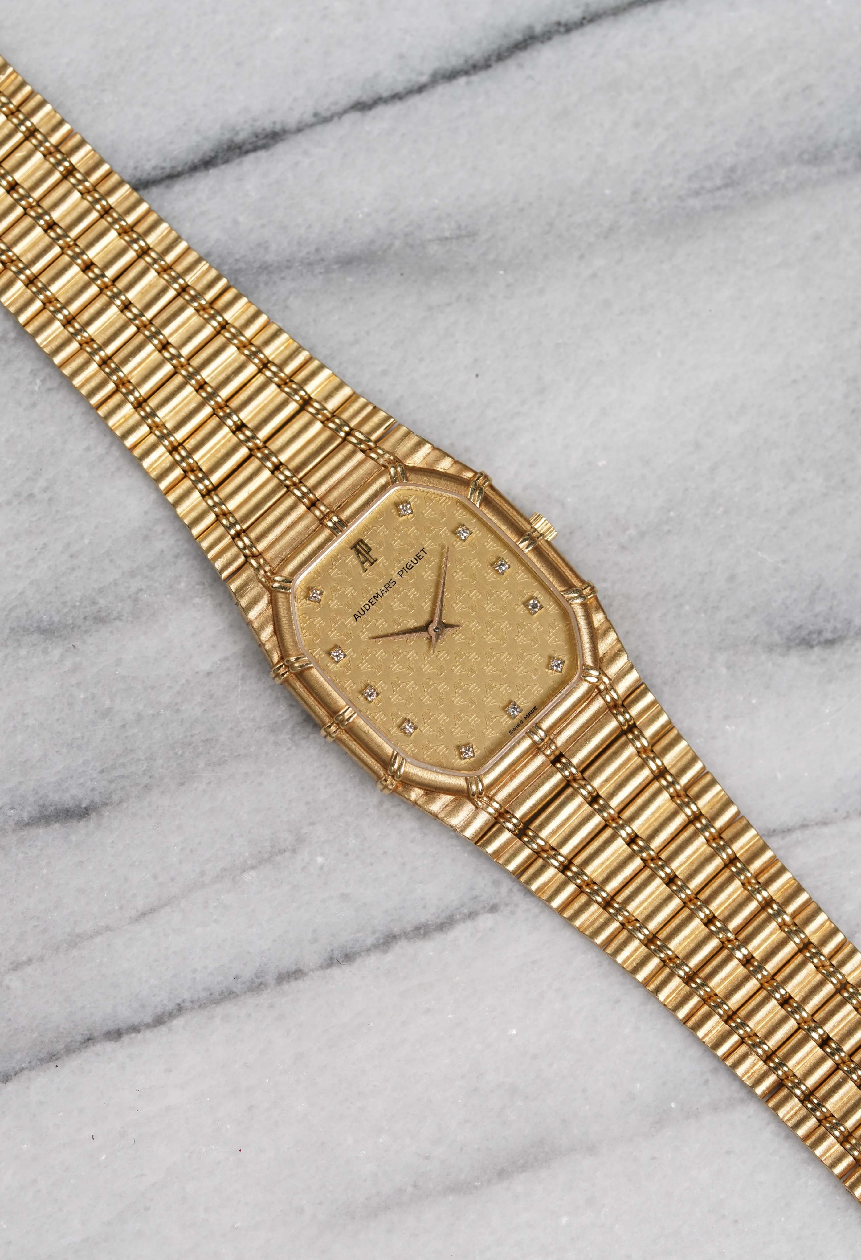 Audemars Piguet Bamboo - Motif Diamond Dial