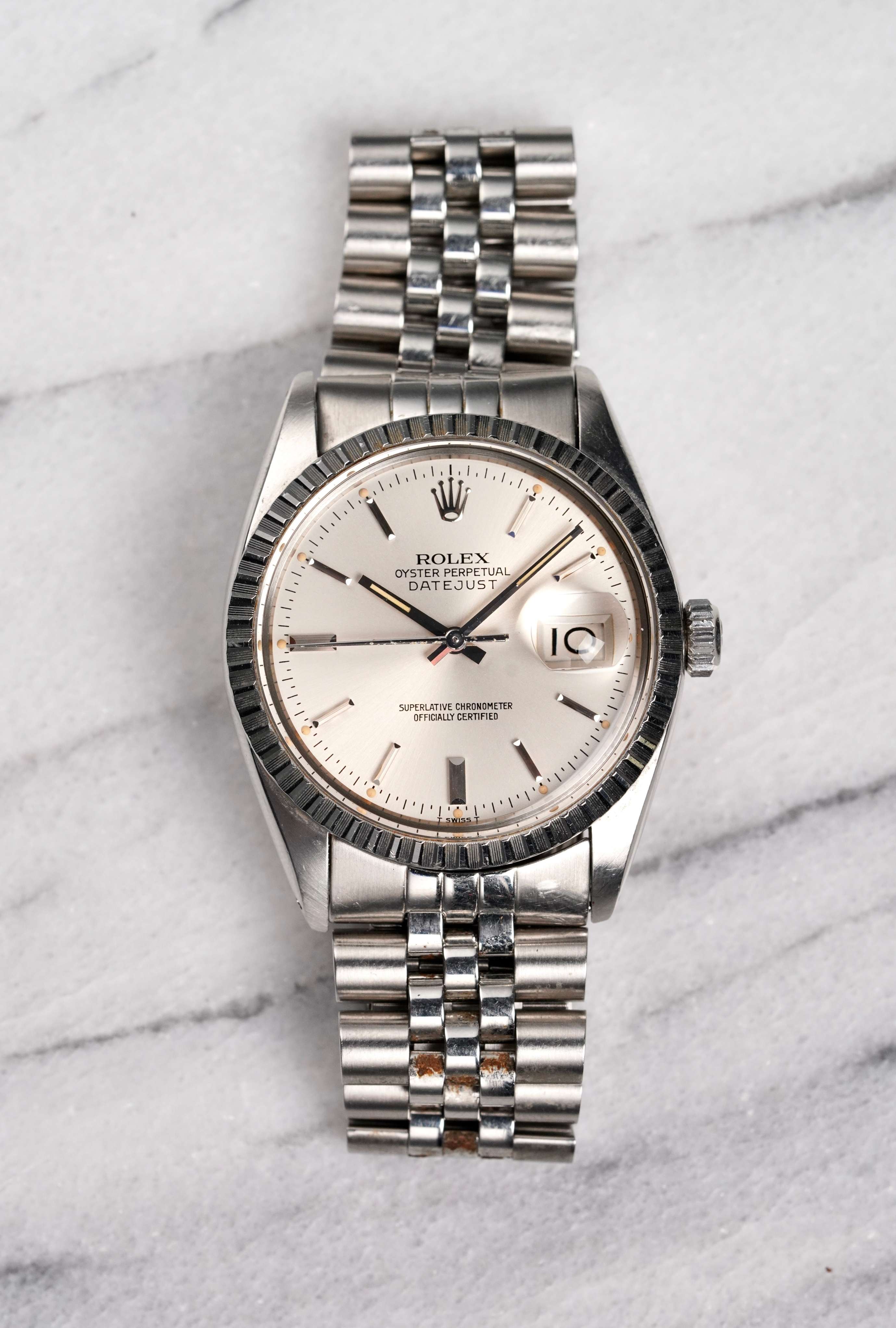 Rolex Datejust 16030 - Silver Dial.