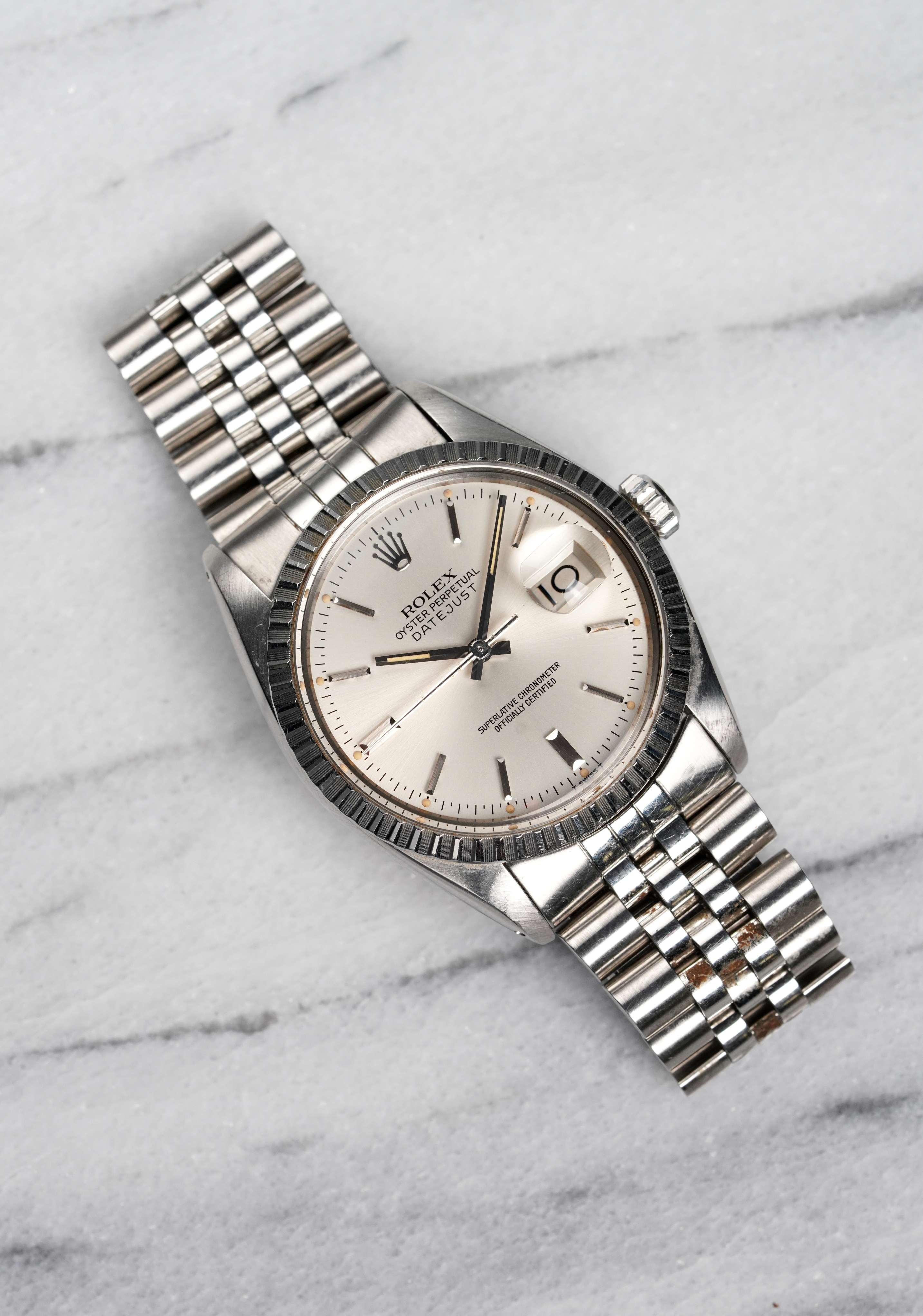 Rolex Datejust 16030 - Silver Dial.