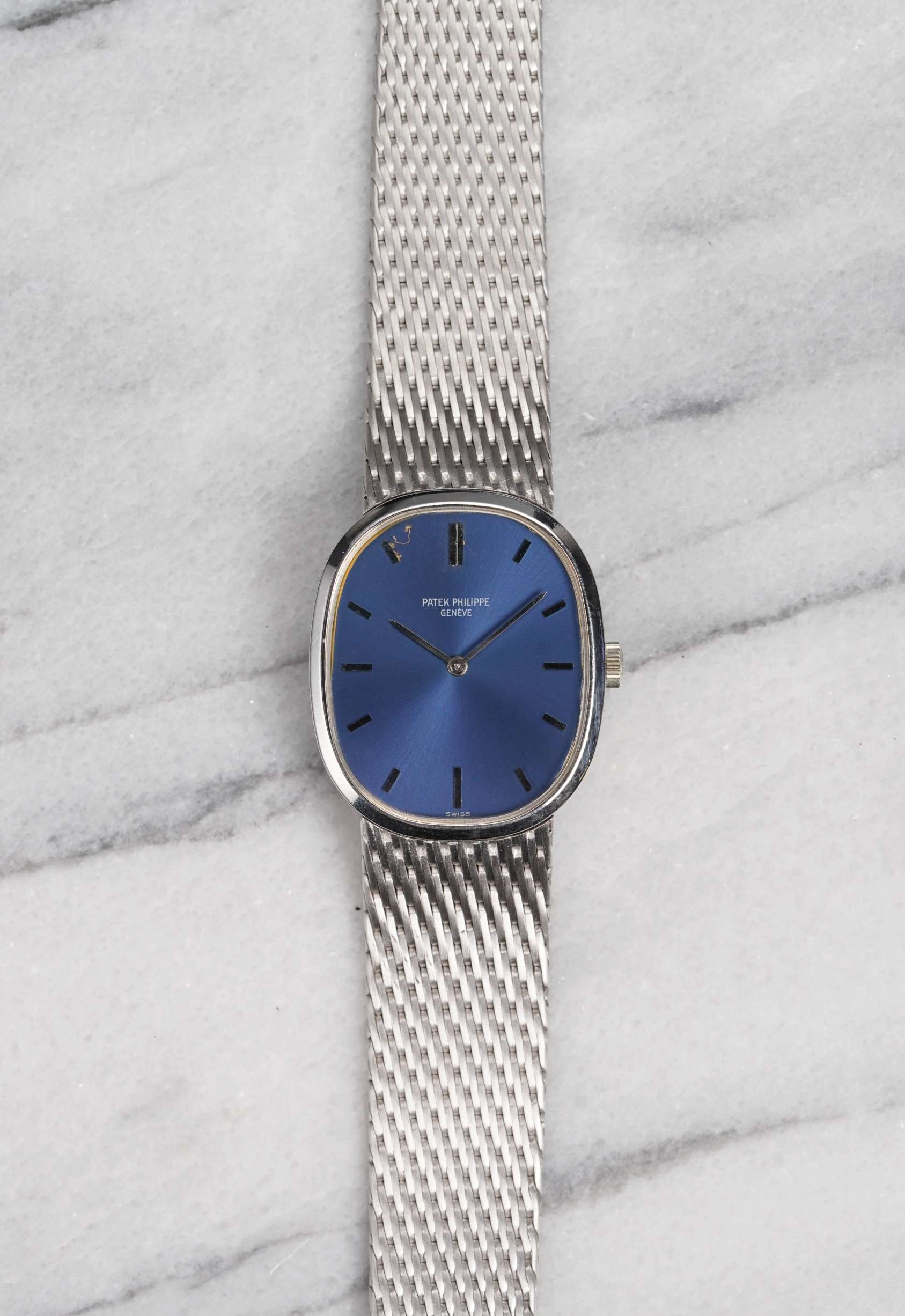 Patek Philippe Ellipse - Blue Dial