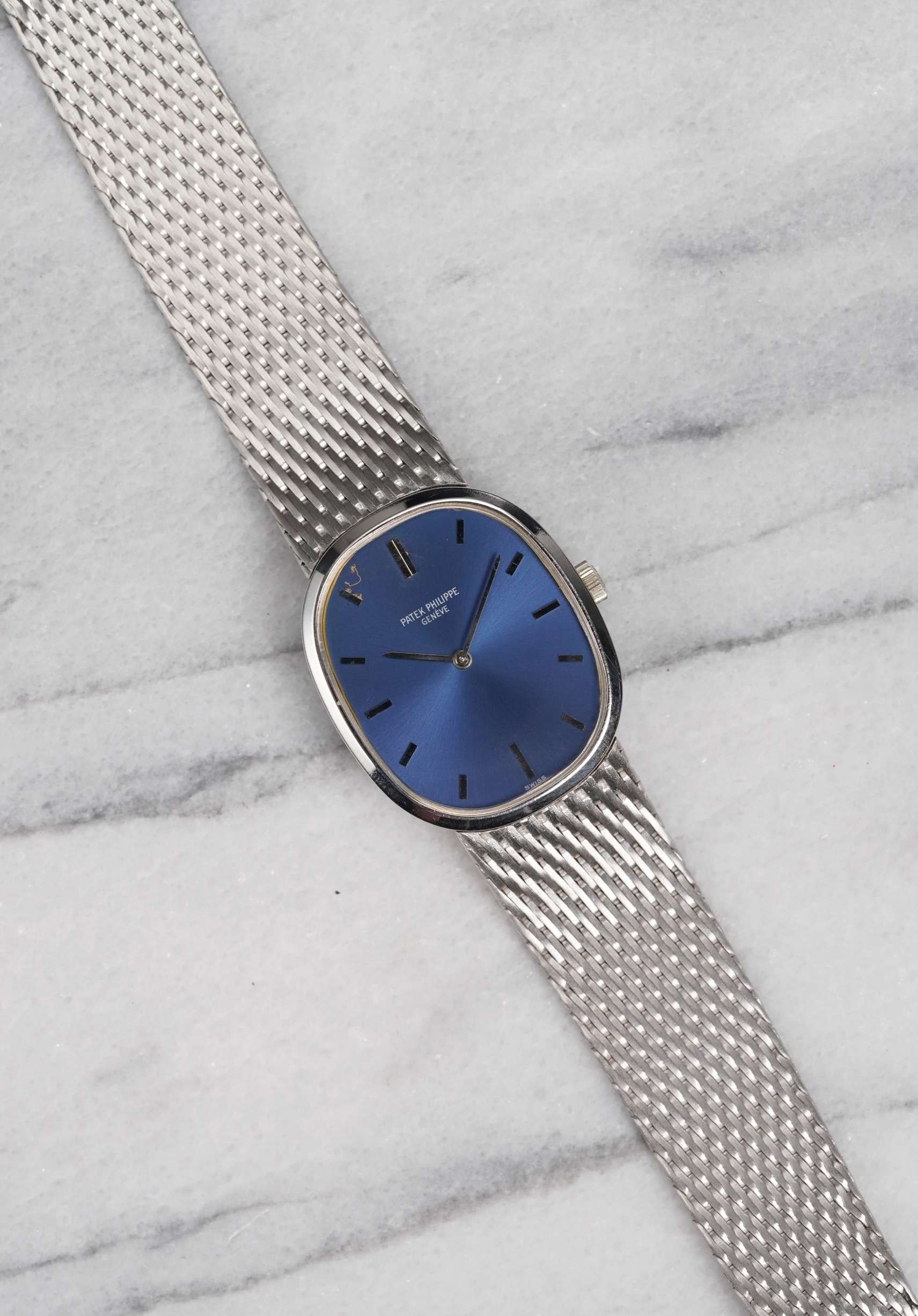 Patek Philippe Ellipse - Blue Dial