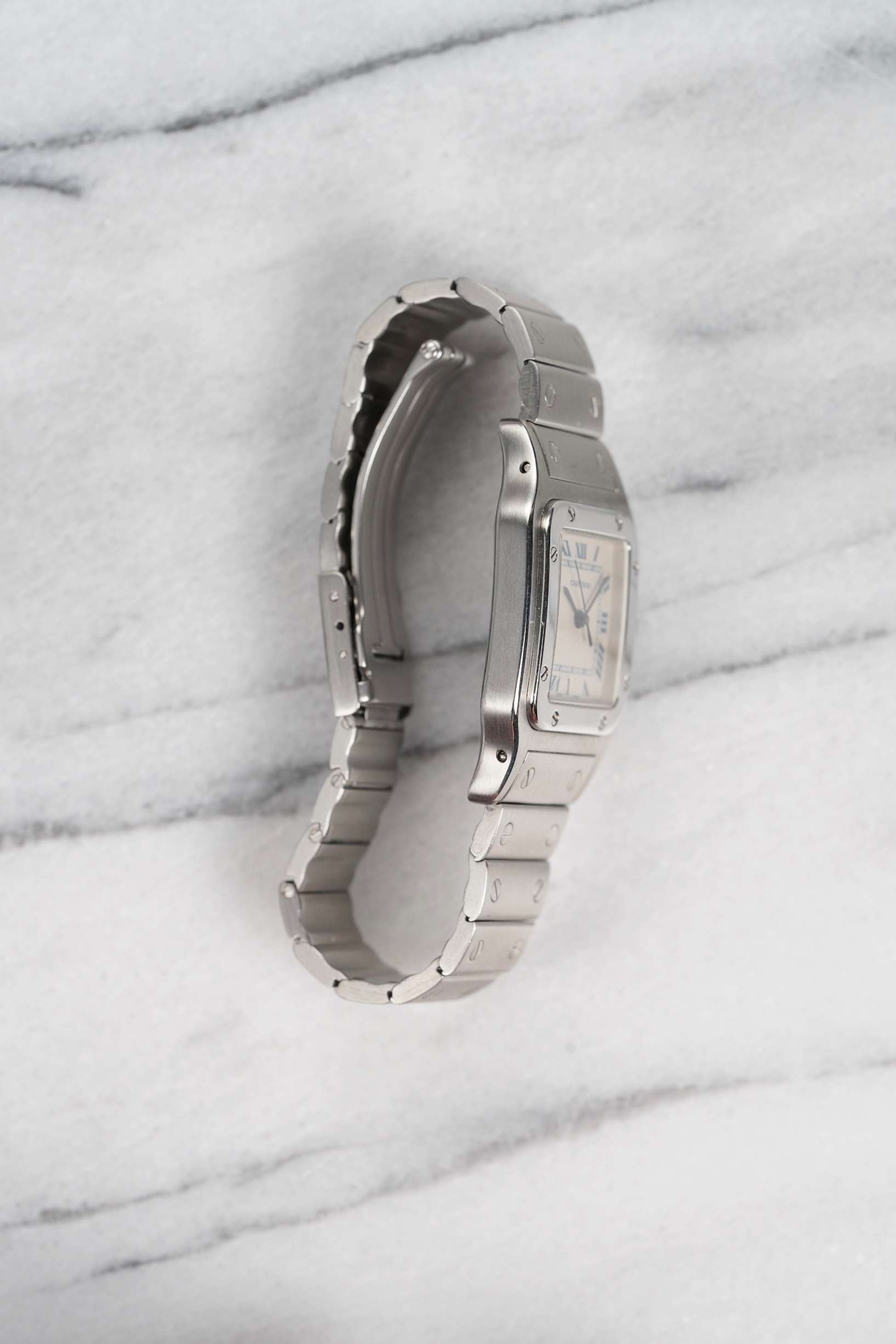 Cartier Santos 1564 - Blue Roman Dial