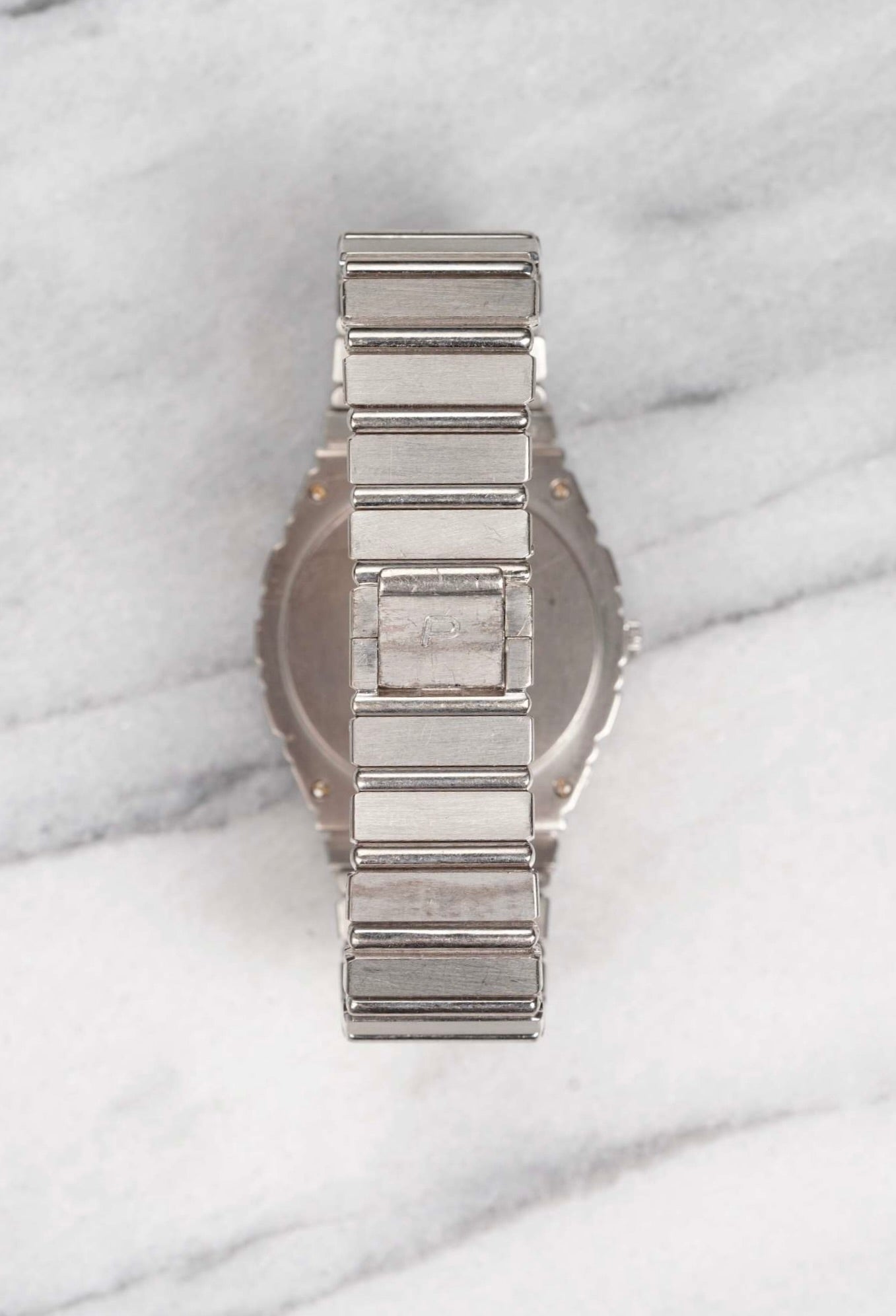 Piaget Polo 15661 - 18K White Gold Onyx Dial