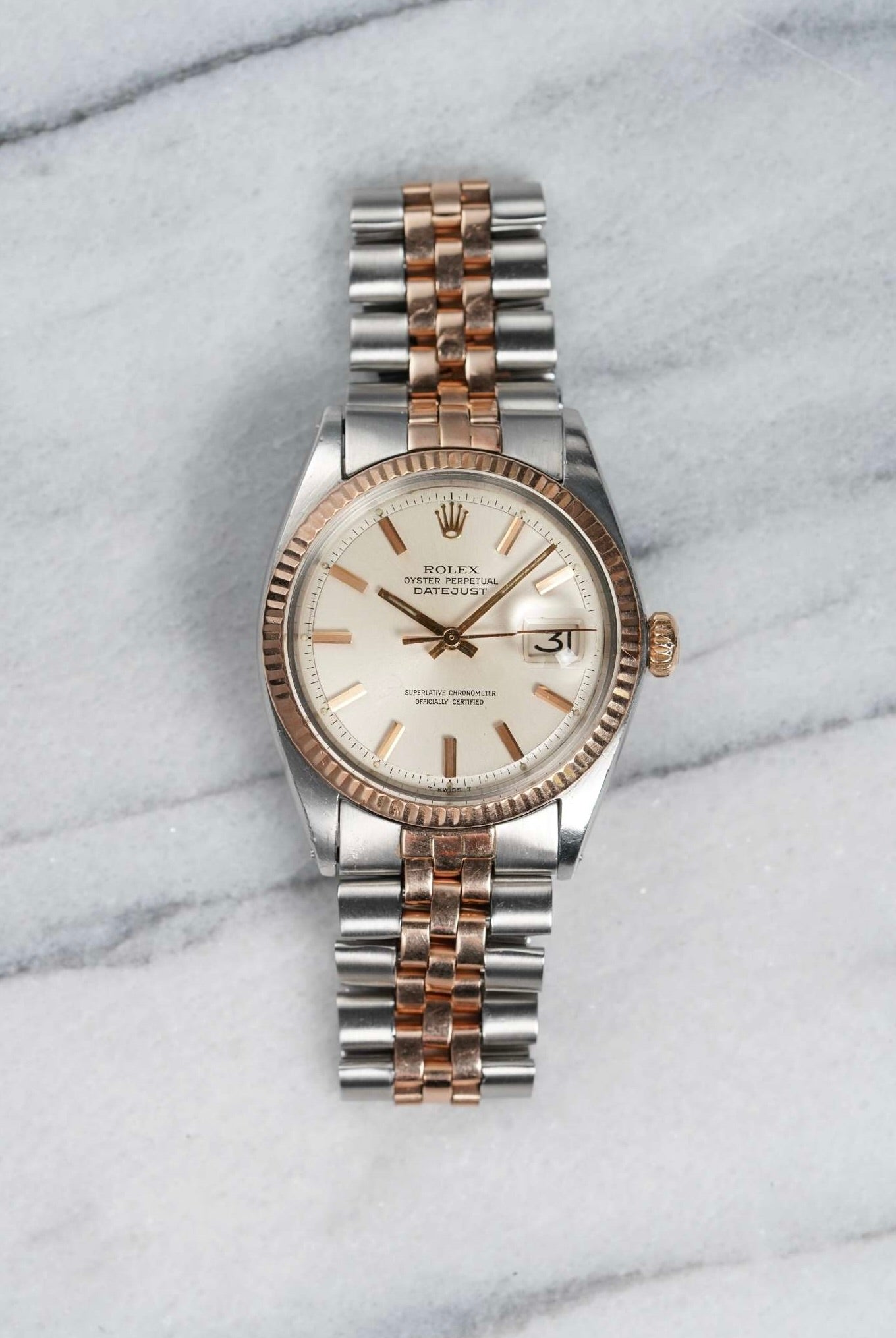 Rolex Datejust 1601 - Rose Gold