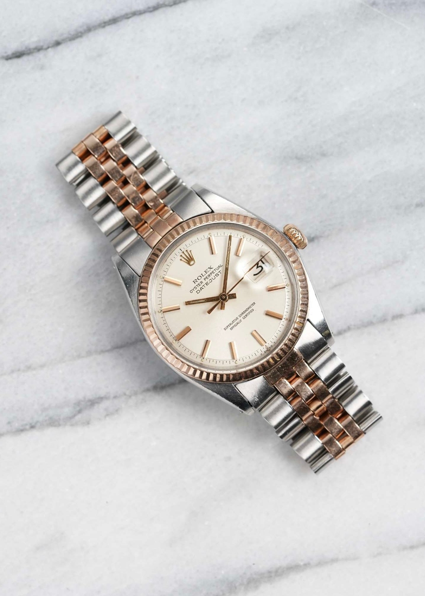 Rolex Datejust 1601 - Rose Gold