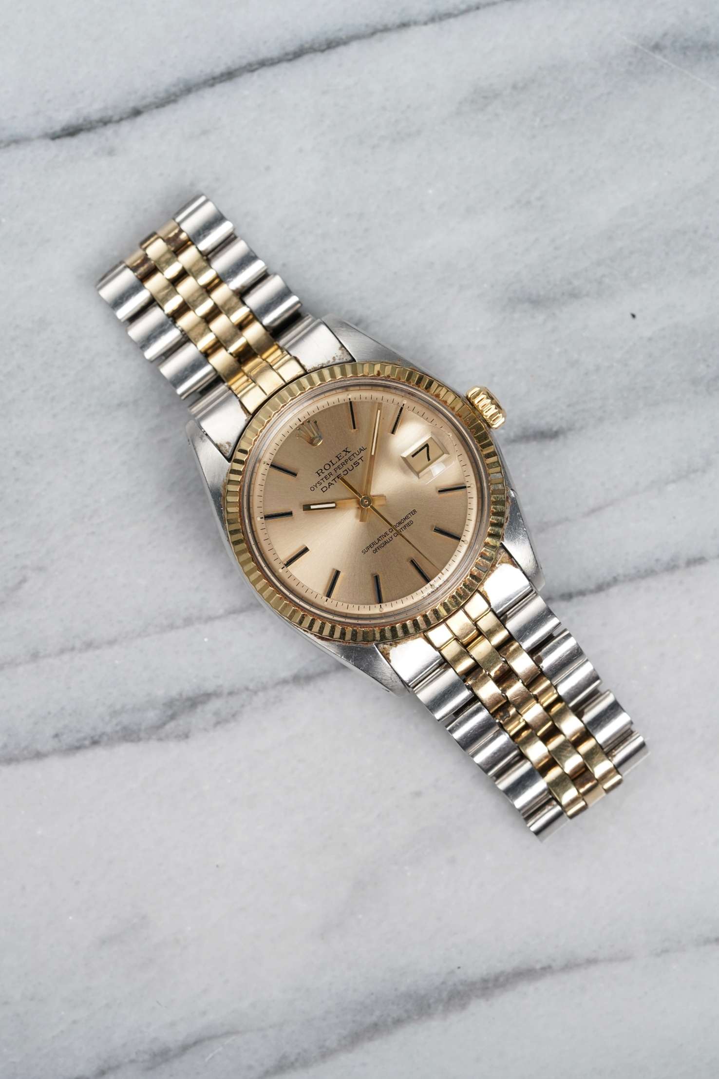 Rolex Datejust 1601 - Champagne Dial