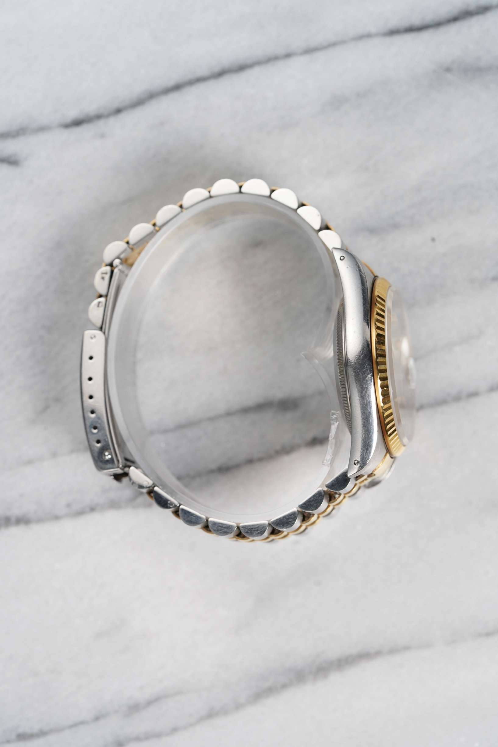 Rolex Datejust 16233G - Champagne Diamond Dial