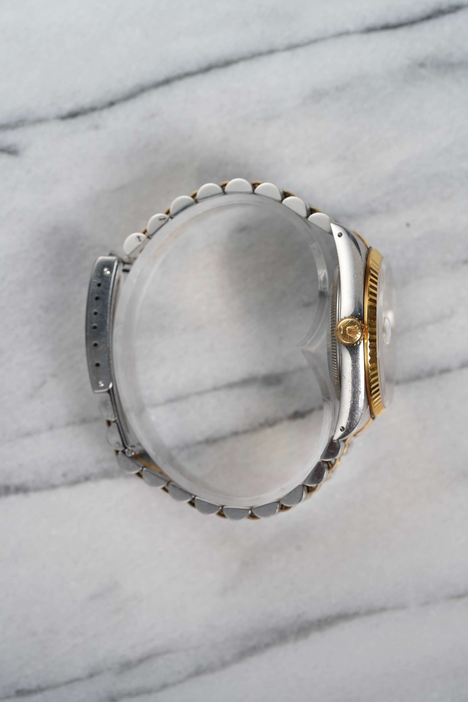 Rolex Datejust 16233G - Champagne Diamond Dial